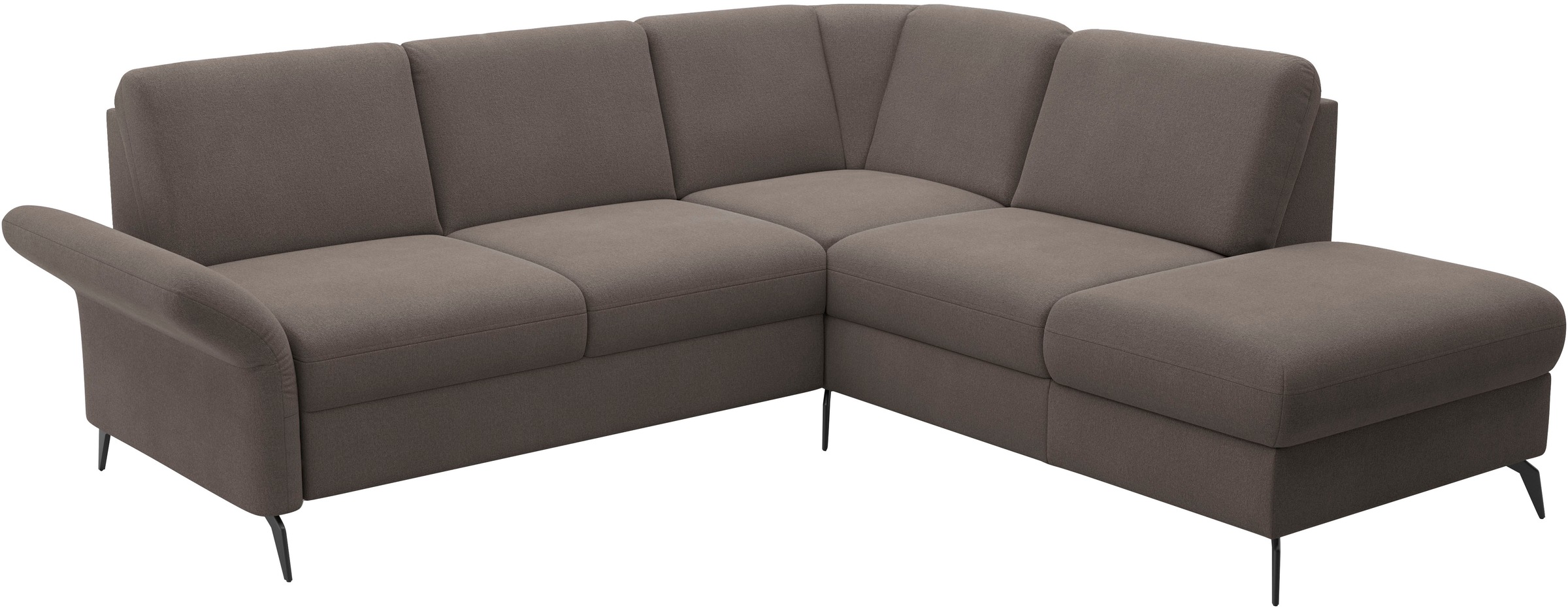 Home affaire Ecksofa »Rochelle«, wahlweise mit Bettfunktion, Bettkasten und Armteilverstellung