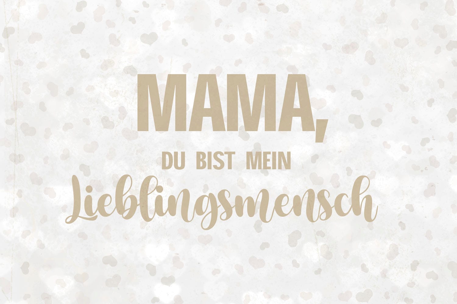 queence Metallbild »Lieblingsmensch Mama«, Schriftzüge, (1 St.), Stahlschilder