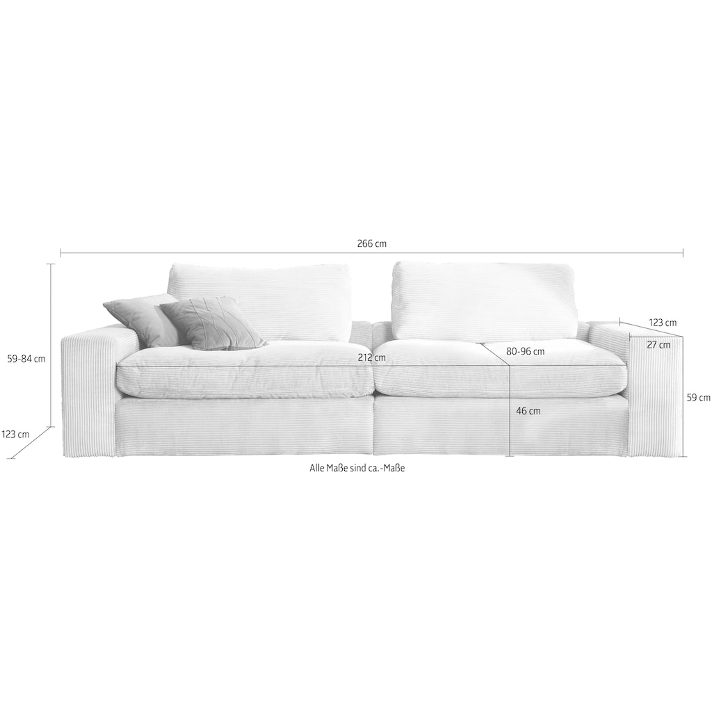 alina Big-Sofa »Sandy«