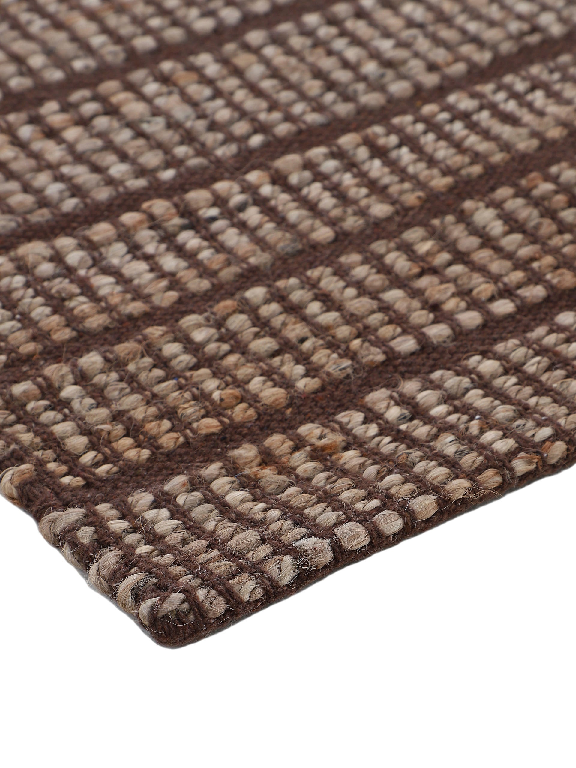 carpetfine Teppich »Lara  , auch als Läufer« rechteckig 6 mm Höhe handgearbeitet, Wendeteppich aus 70% Jute/Baumwolle, Wohnzimmer