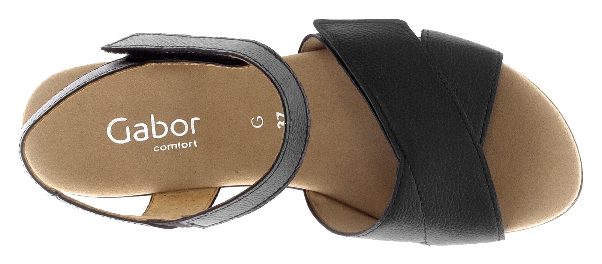 Gabor Sandalette »KRETA«  , Blockabsatz, Sommerschuh, Sandale in Bequemweite G (= weit)