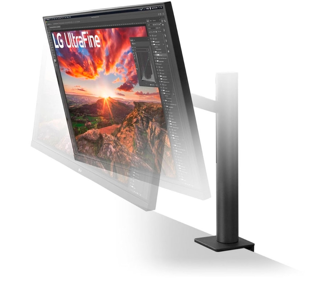LG Ergo Monitor »32UN880K«, 80 cm/32 Zoll, 3840 x 2160 px, 4K Ultra HD, 5 ms Reaktionszeit, 60 Hz