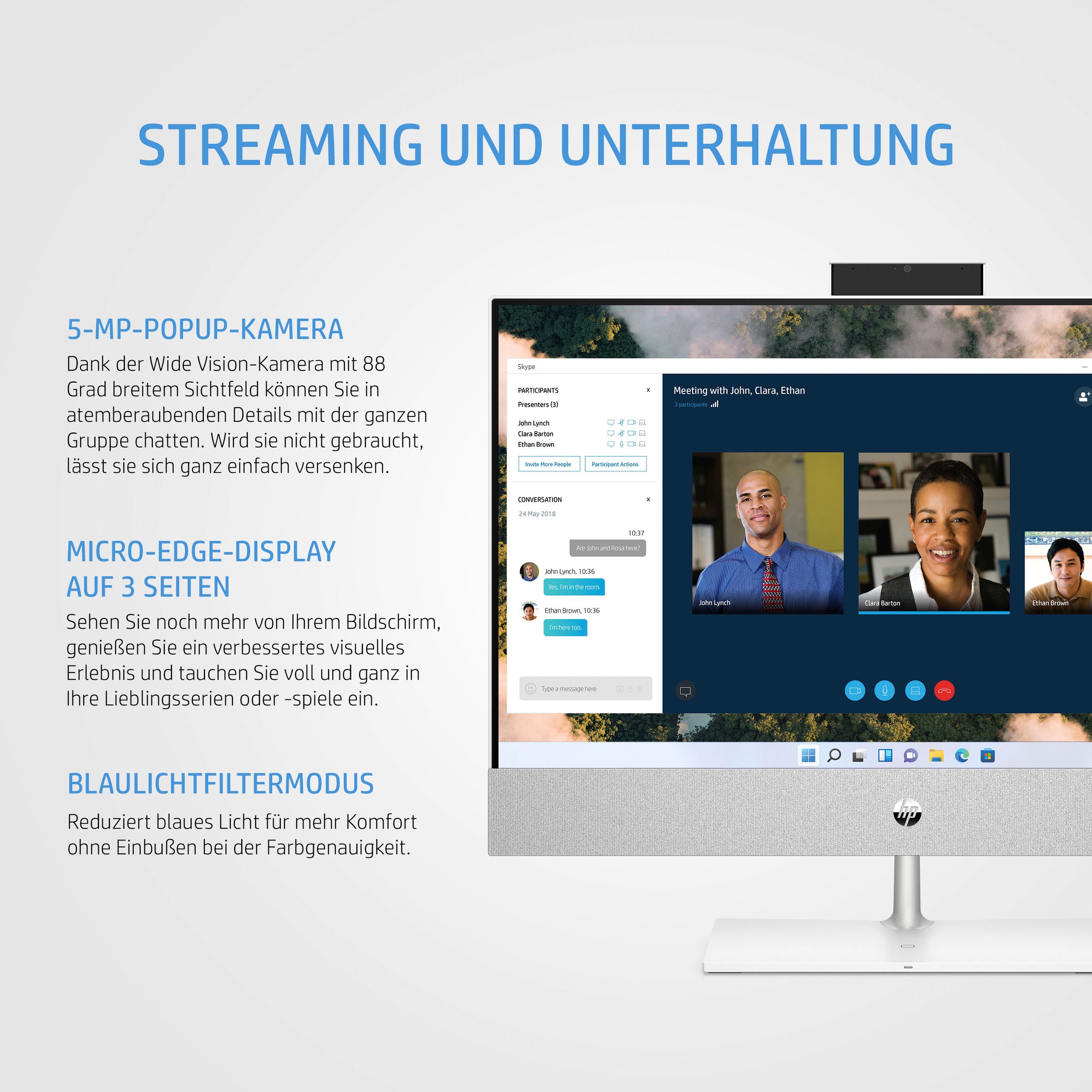 HP All-in-One PC »Pavilion 27-ca0001ng«
