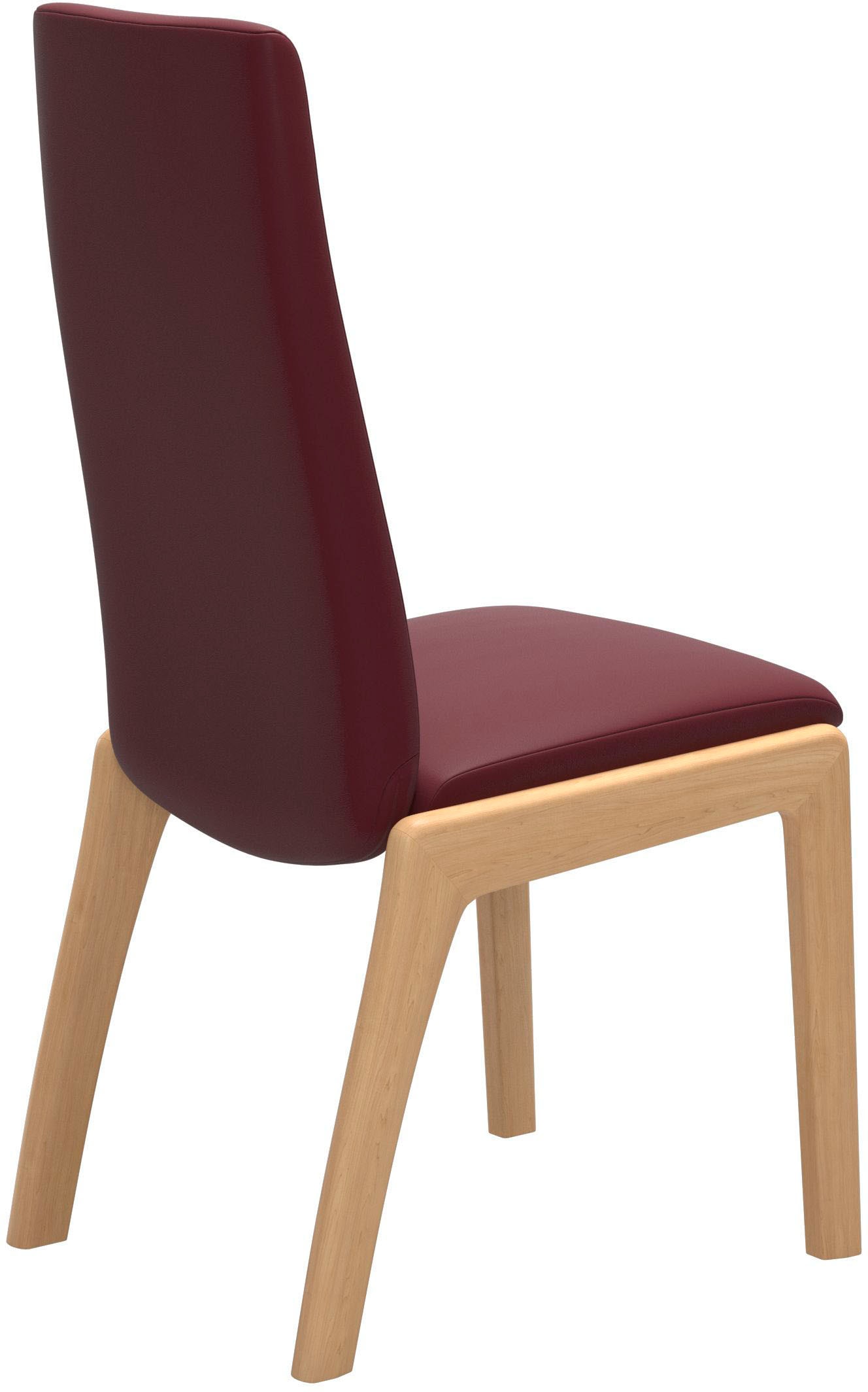 Stressless® Polsterstuhl »Laurel«, Leder BATICK, High Back, Größe M, mit abgerundeten Beinen in Eiche natur