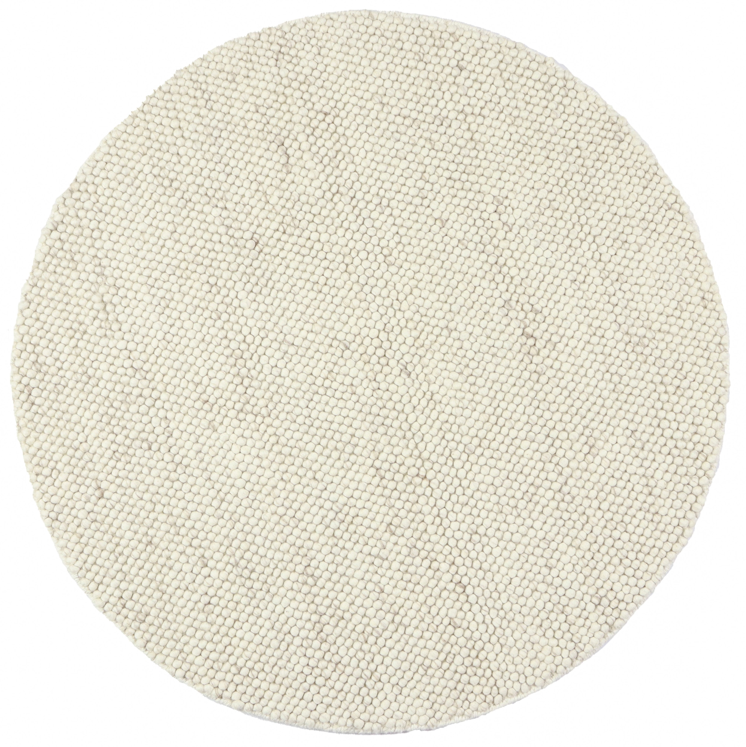 LeGer Home by Lena Gercke Teppich »Ainhoa, handgewebt, Wolle«, rund, 12 mm Höhe, Handweb Teppich, Wohnzimmer, Schlafzimmer, Esszimmer