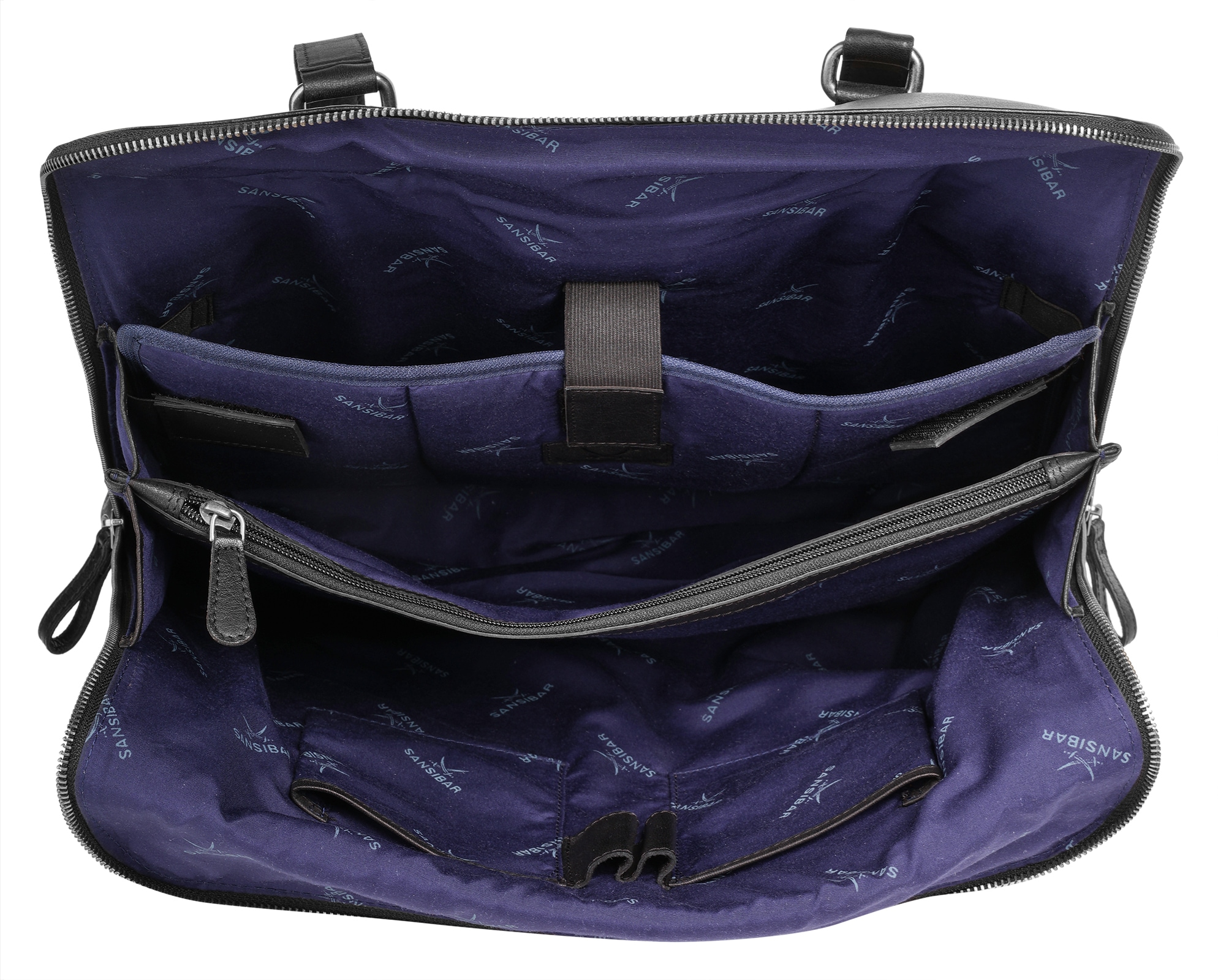 Sansibar Shopper echt Leder