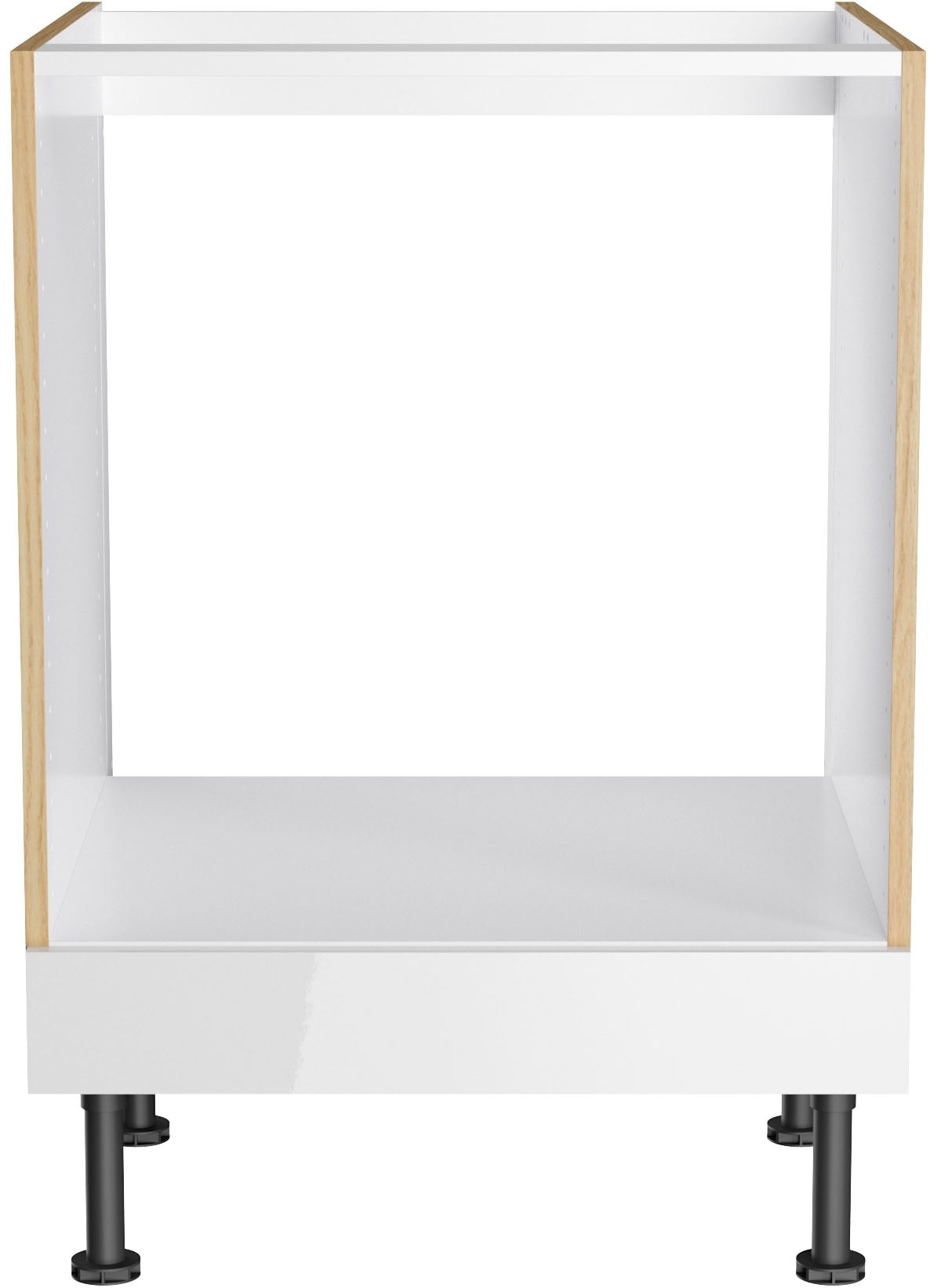 KOCHSTATION Herdumbauschrank »KS-Lucy« Breite 60 cm, 1 Blende, höhenverstellbare Füße