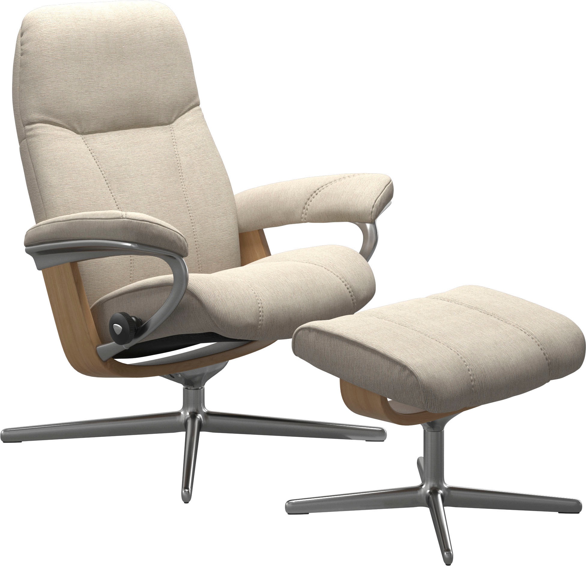 Stressless® Relaxsessel »Consul«, mit Cross Base, Größe S, M & L, Holzakzen günstig online kaufen