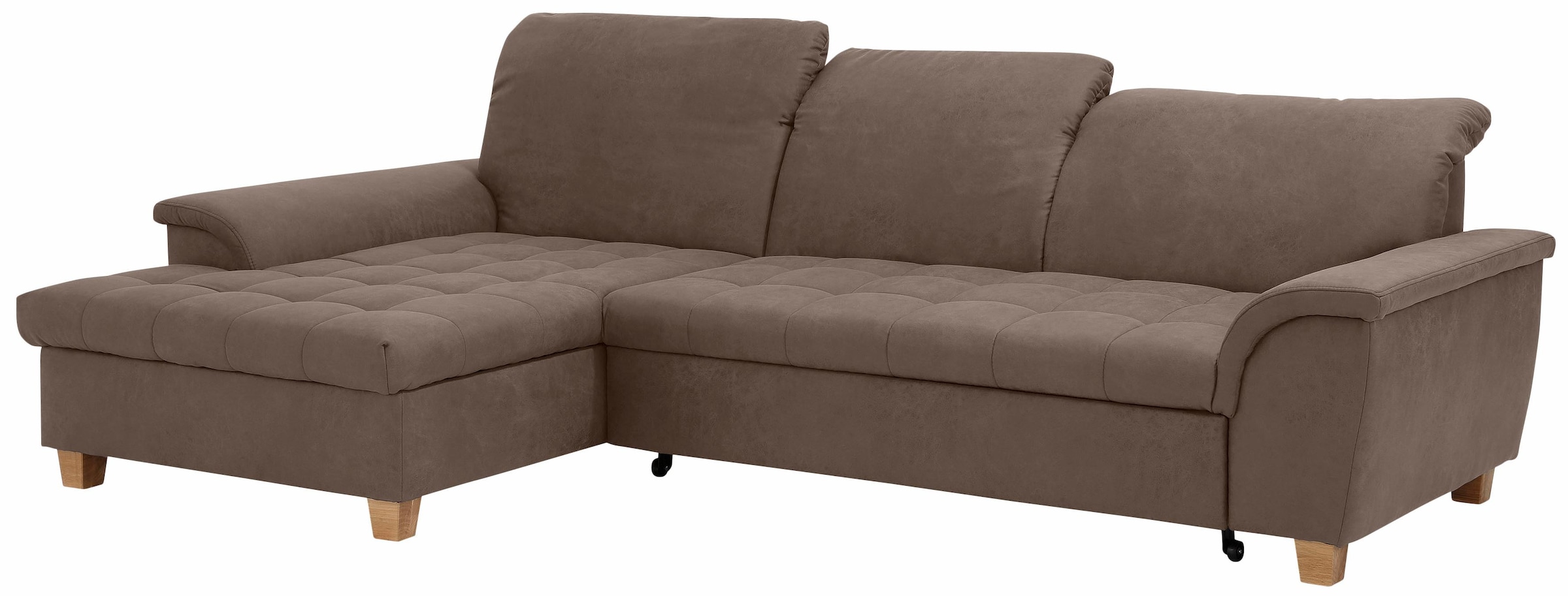 Home affaire Ecksofa »Lyla fester Sitzkomfort, bequeme Armlehnen, Breite 27 günstig online kaufen