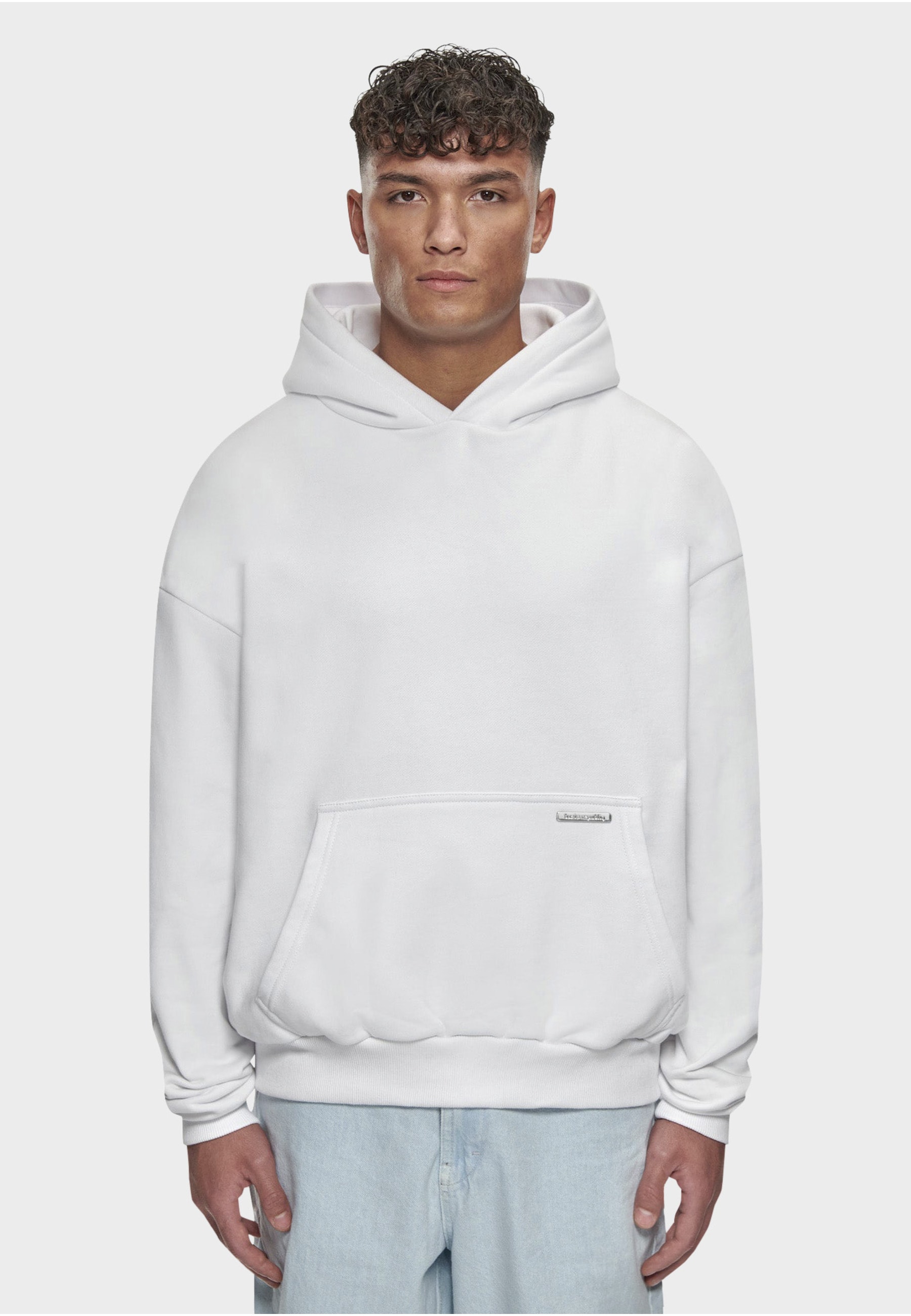 Dropsize Kapuzenpullover »Dropsize Herren Dropsize Bazix Republiq SUPER HEAVY BLANK HOODIE« 1 Stk.