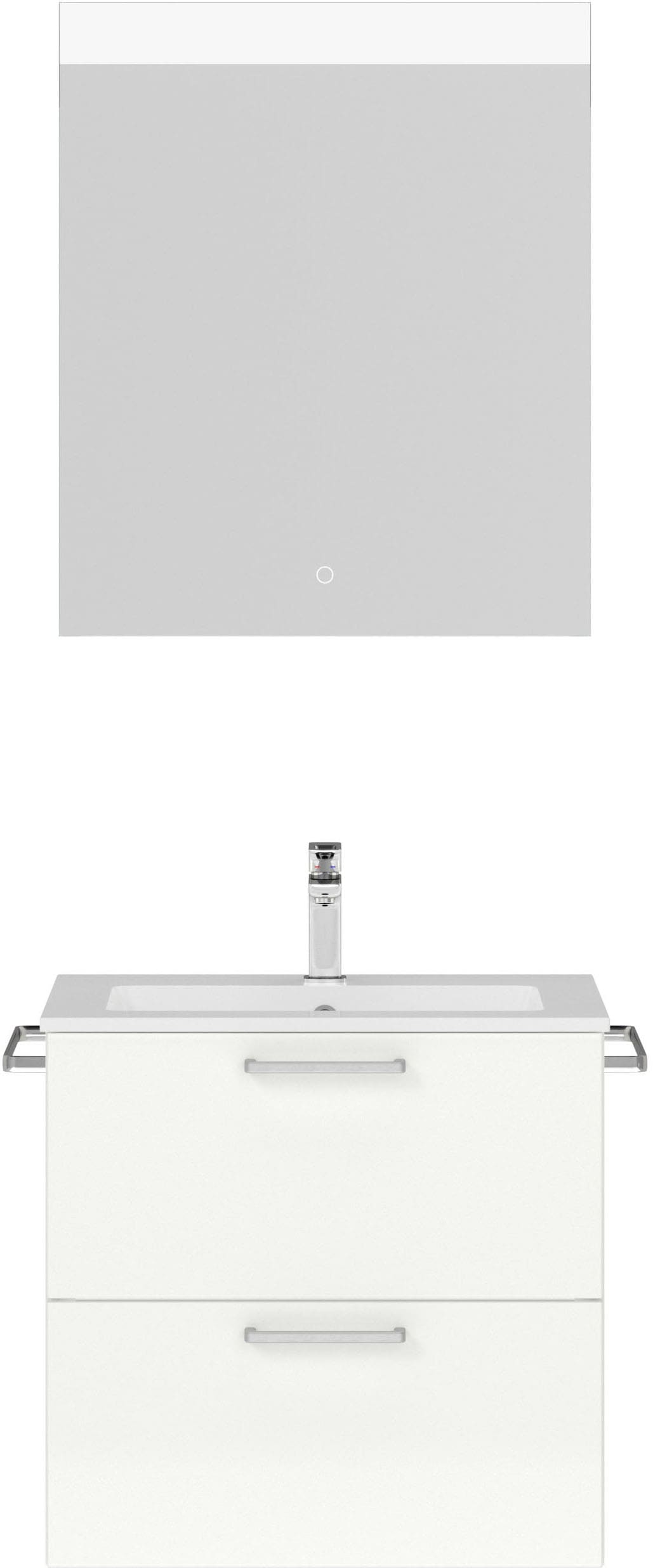 nobilia® Badmöbel-Set »Tolvina« vormontiert, mit Soft-Close, 2 Stk. tlg. günstig online kaufen