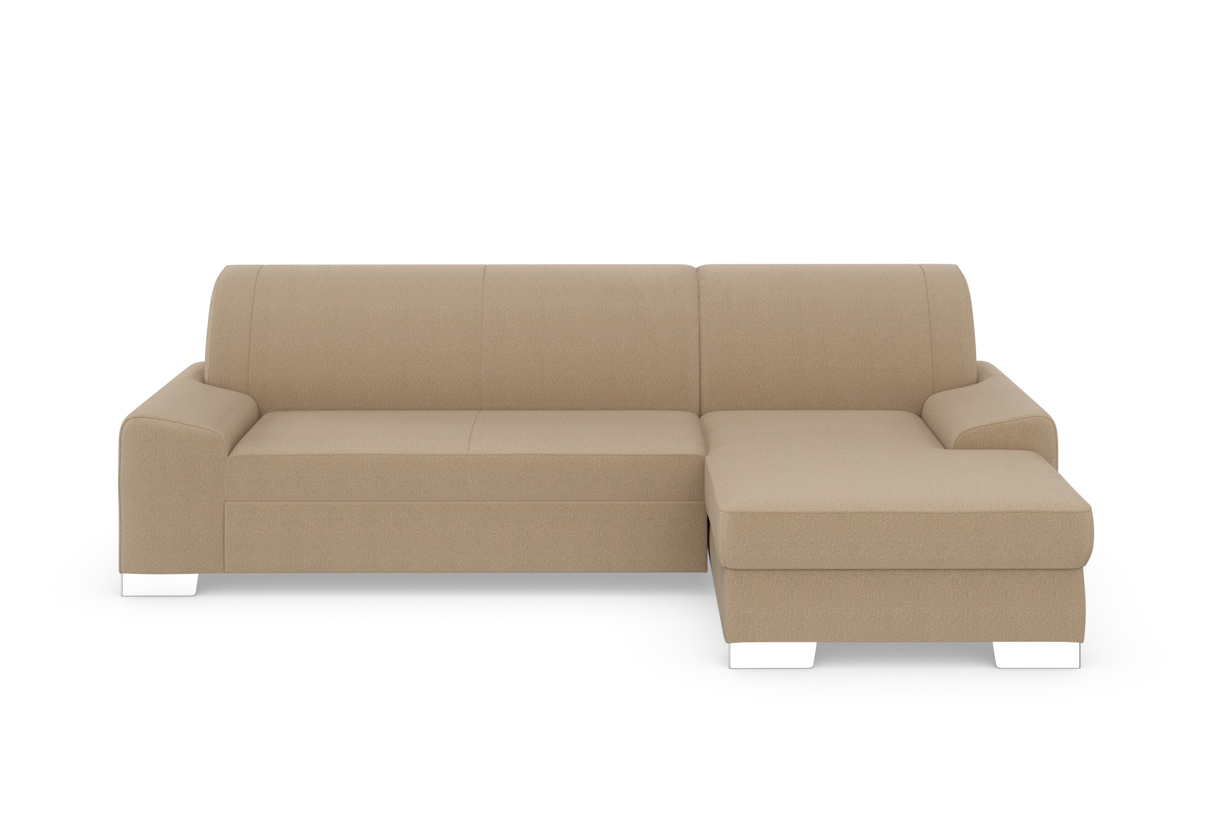 DOMO collection Ecksofa "Anzio L-Form, whlw. Bettfunktion, Federkern, hochw günstig online kaufen
