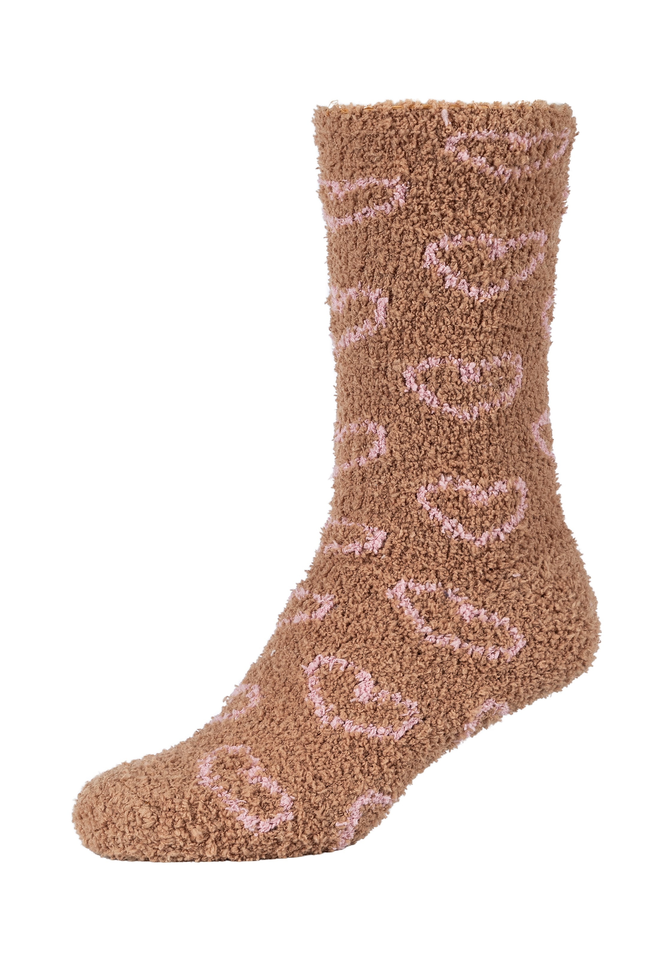 Camano Kuschelsocken »warm & cozy« 3 Stk. tlg. gestreift, gemustert, weich, wärmend