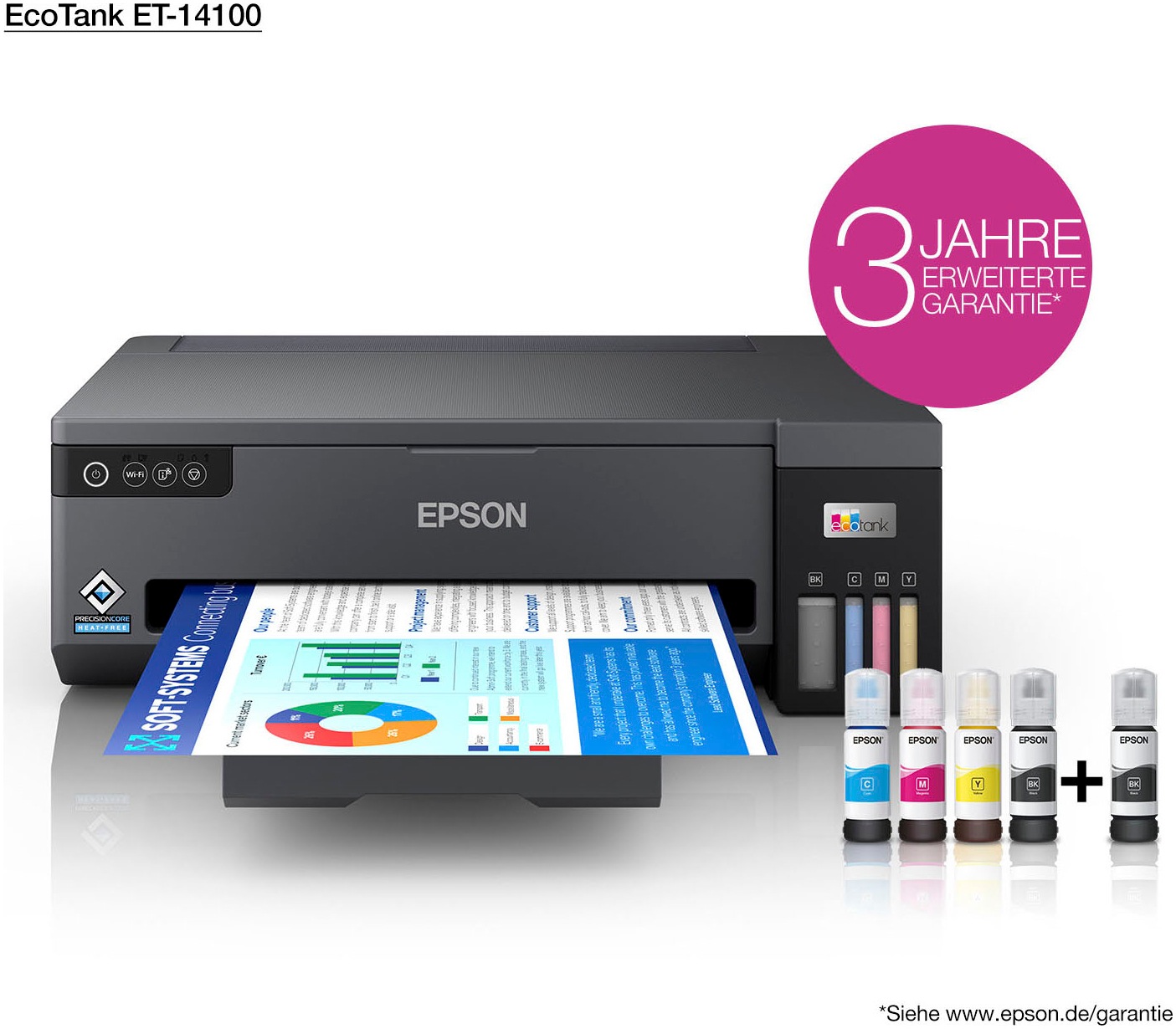 Epson Tintenstrahldrucker »EcoTank ET-14100«