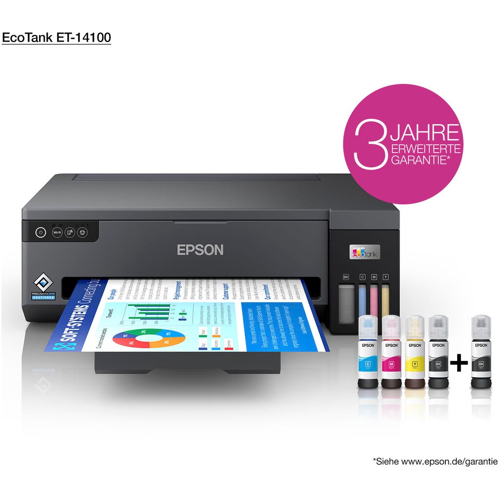 Epson Tintenstrahldrucker »EcoTank ET-14100«