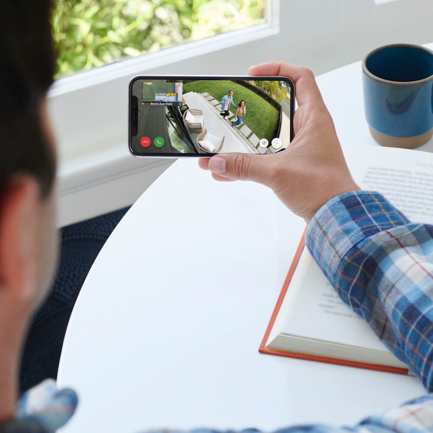 Ring Überwachungskamera »Spotlight Kamera Pro Akku«, Außenbereich