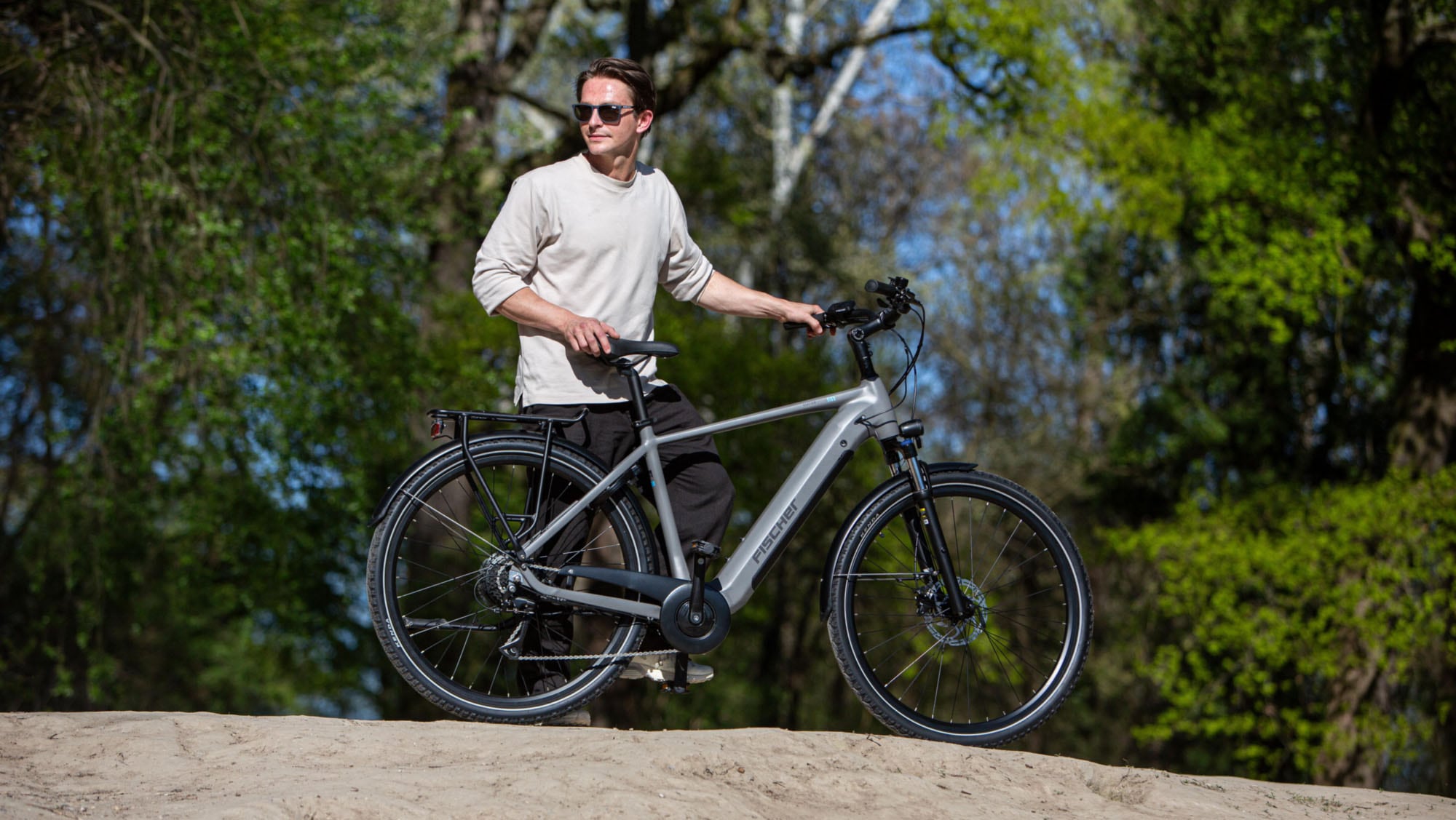 FISCHER Fahrrad »VIATOR MOVE 01 474 D« 8 Gang Shimano Acera RD-M3020-8 Schaltwerk Heckmotor