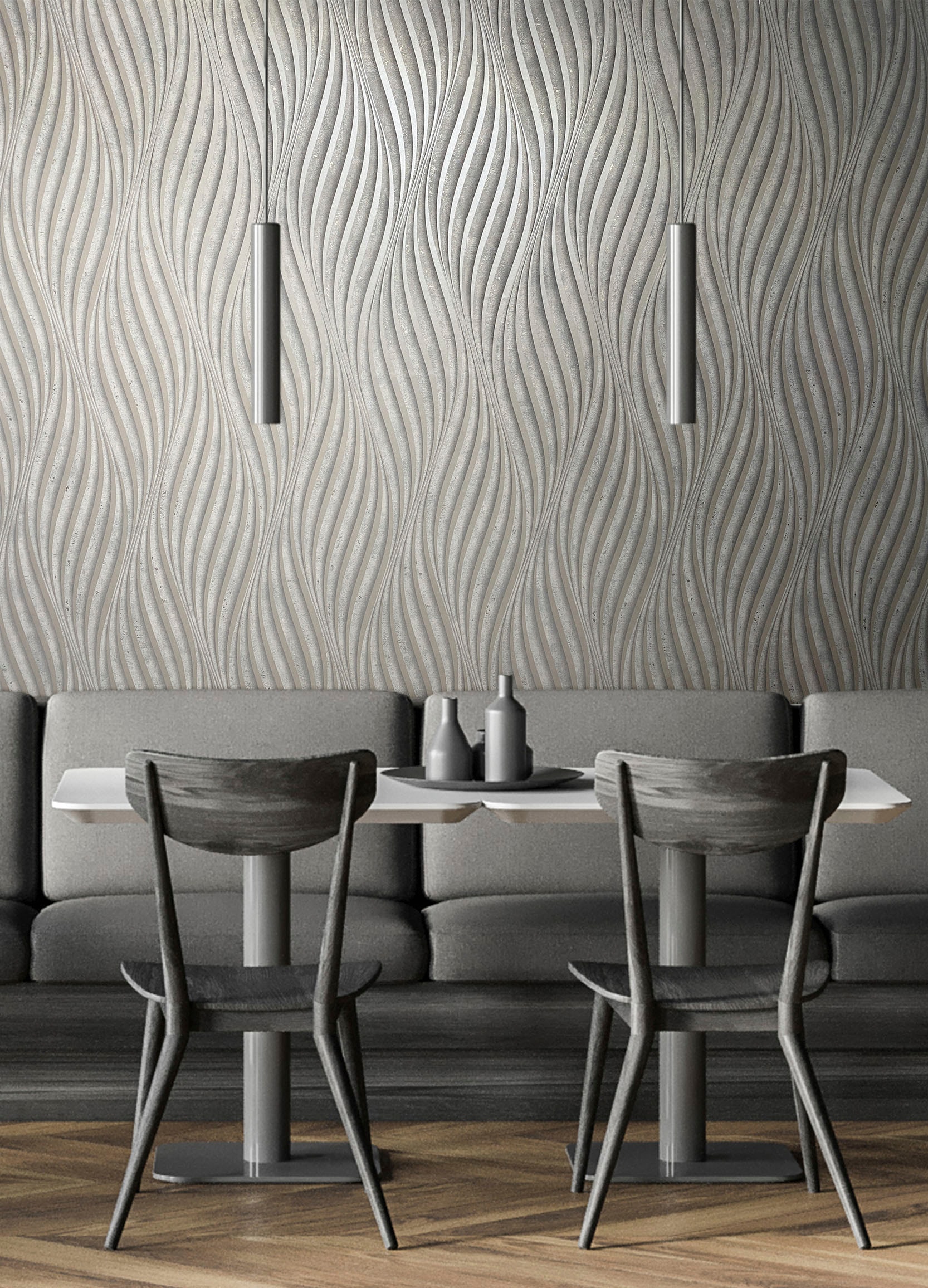 Marburg Vliestapete »Twist«, 3D-Optik, moderne Tapete für Wohnzimmer Schlafzimmer Küche