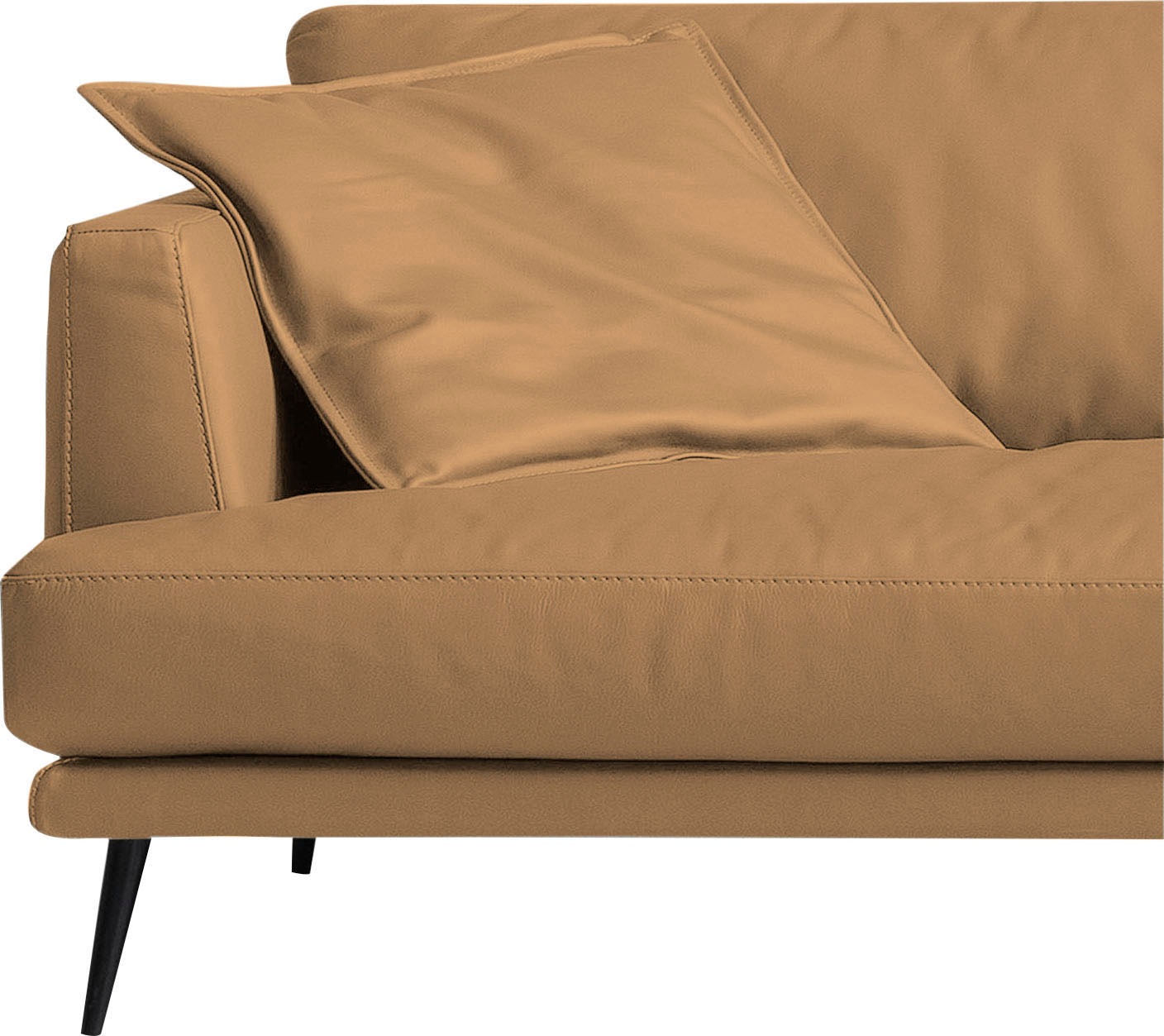 Egoitaliano 2,5-Sitzer »Sophia, Designsofa mit extrakomfortablem Sitzkomfort«, Daunenfederung, inkl. 2 Kissen