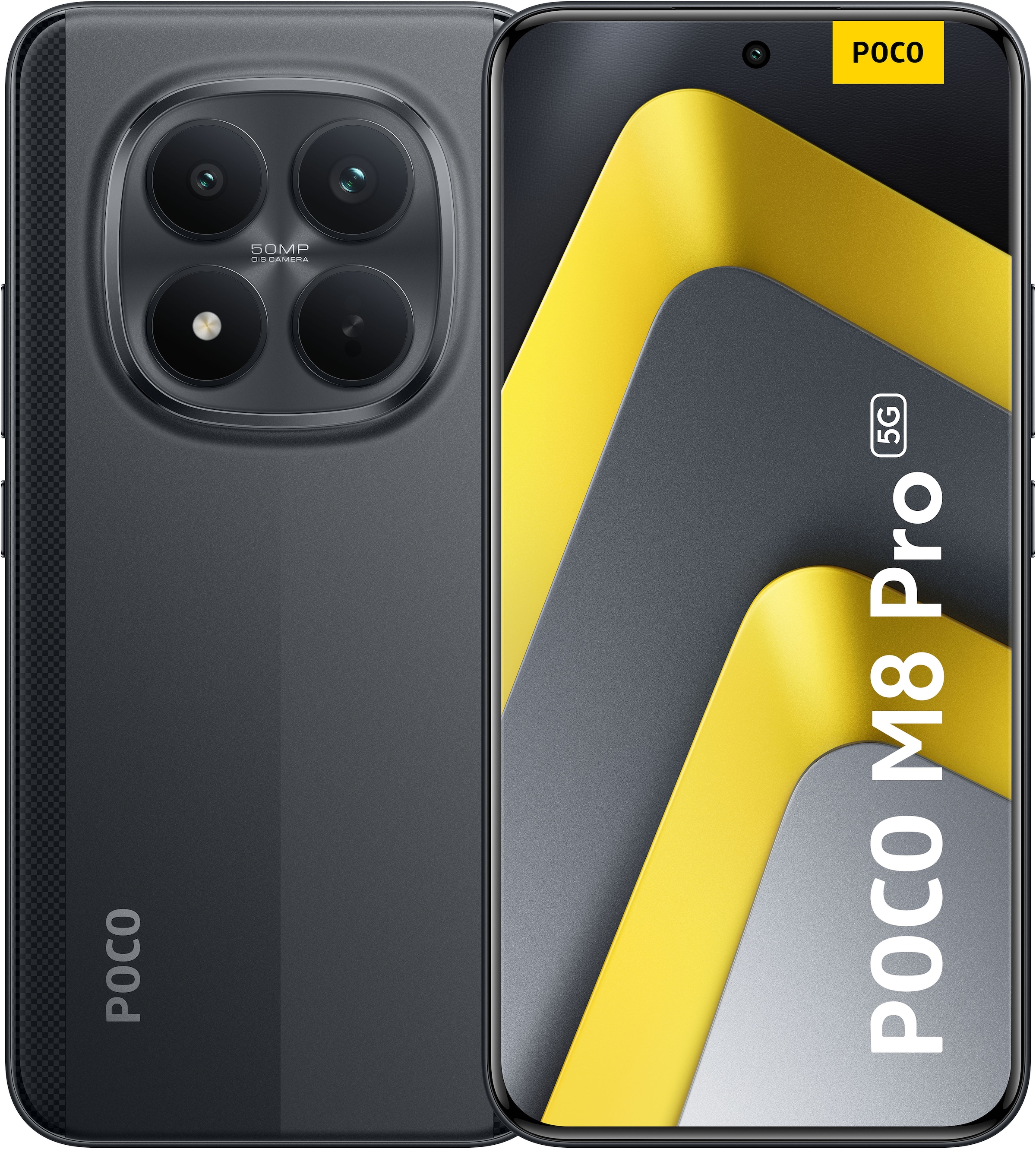 Xiaomi Smartphone »POCO M8 Pro 5G 12+512« schwarz