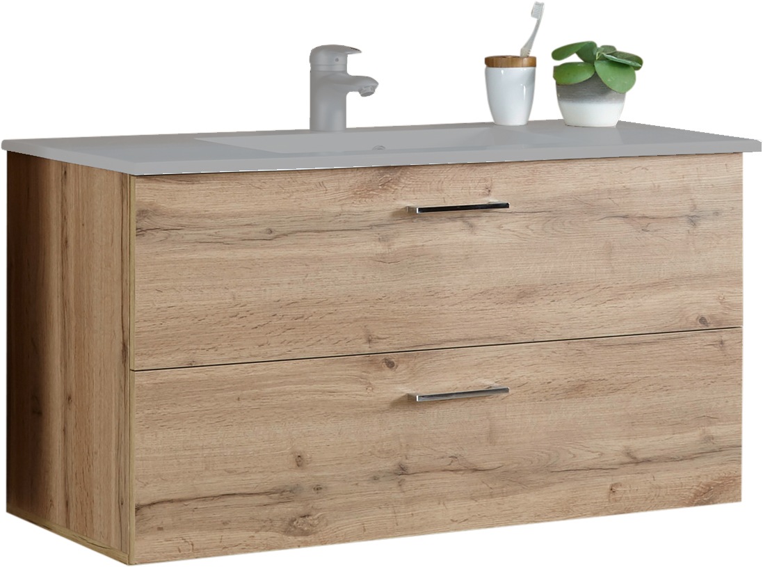 BASIC by Balculina Waschtisch »Best«, Breite 101 cm,mit Waschbecken, Softlc günstig online kaufen