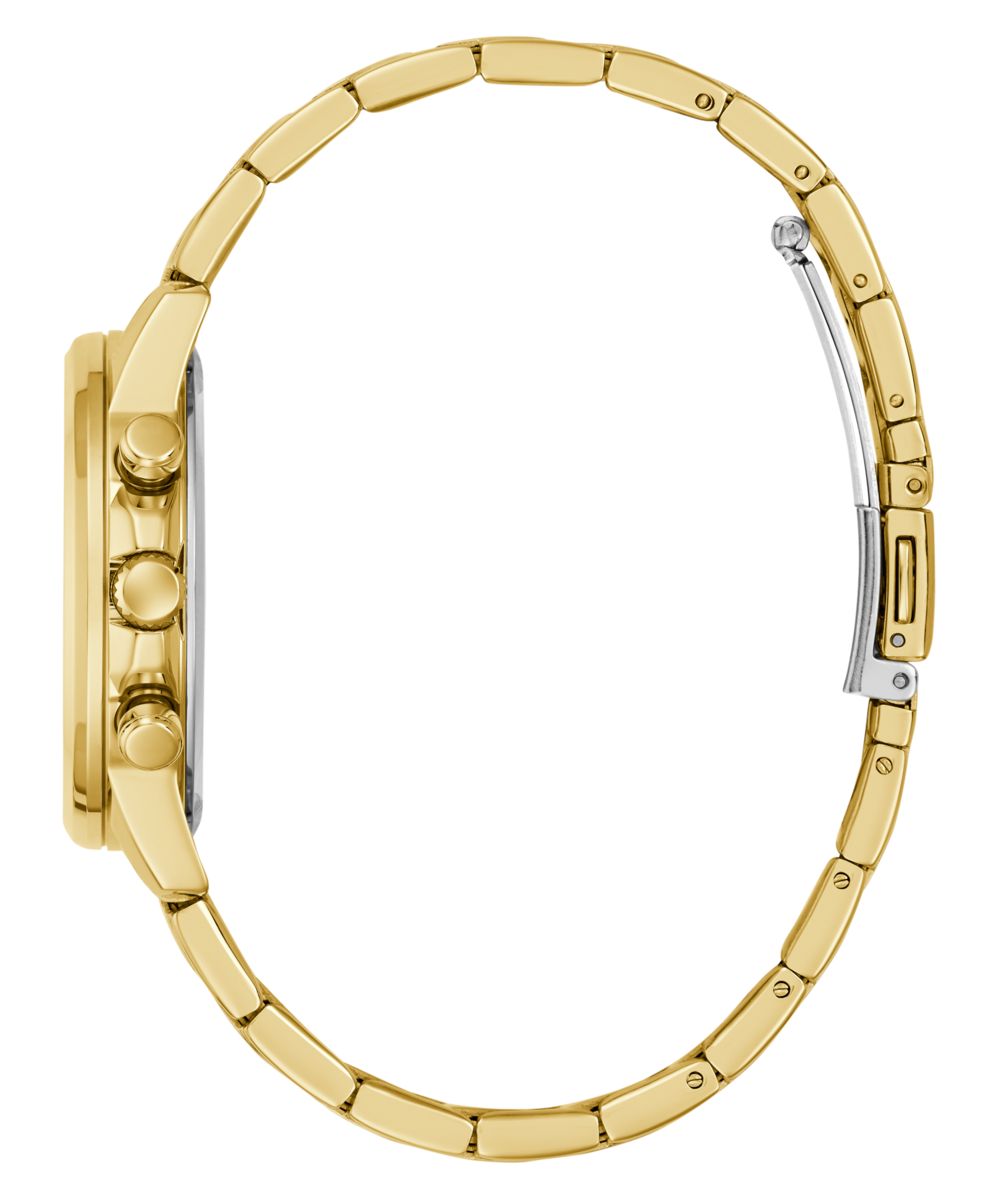 Guess Multifunktionsuhr »BAILEY«, Quarzuhr, Armbanduhr, Damenuhr, Edelstahlarmband, Datum