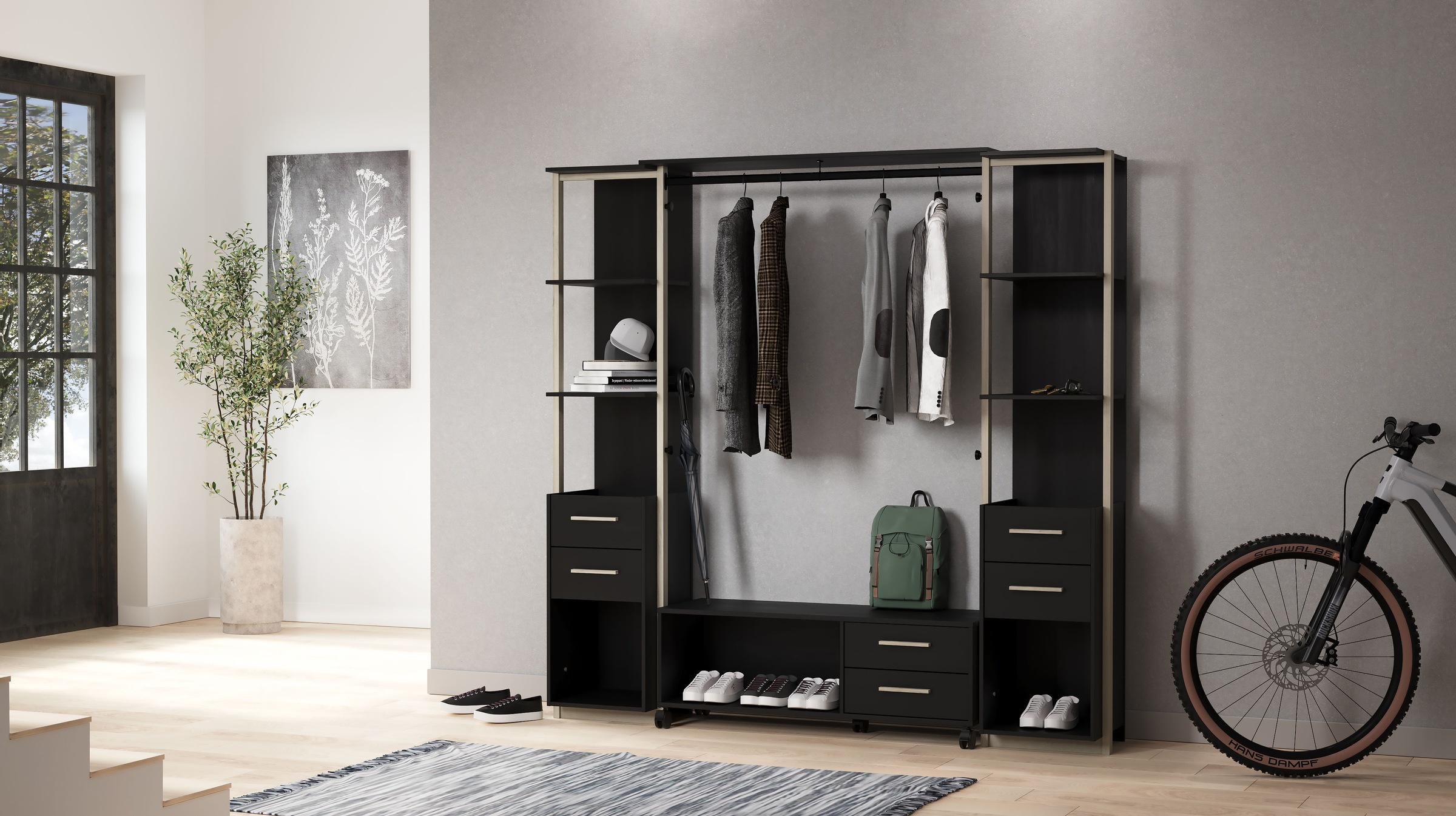 Demeyere GROUP Kleiderschrank »MOON Schrank Organizer« Schrank organizer mi günstig online kaufen