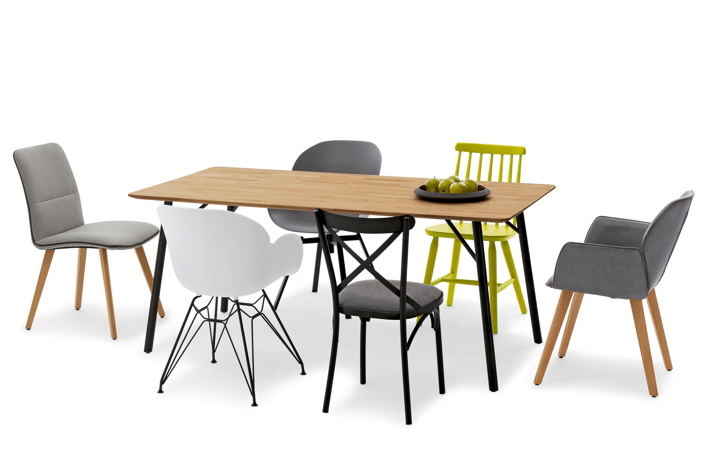 6. Bild von GALLERY M branded by Musterring Esstisch »Tonio«, 4473 Massivholz Wildeiche
