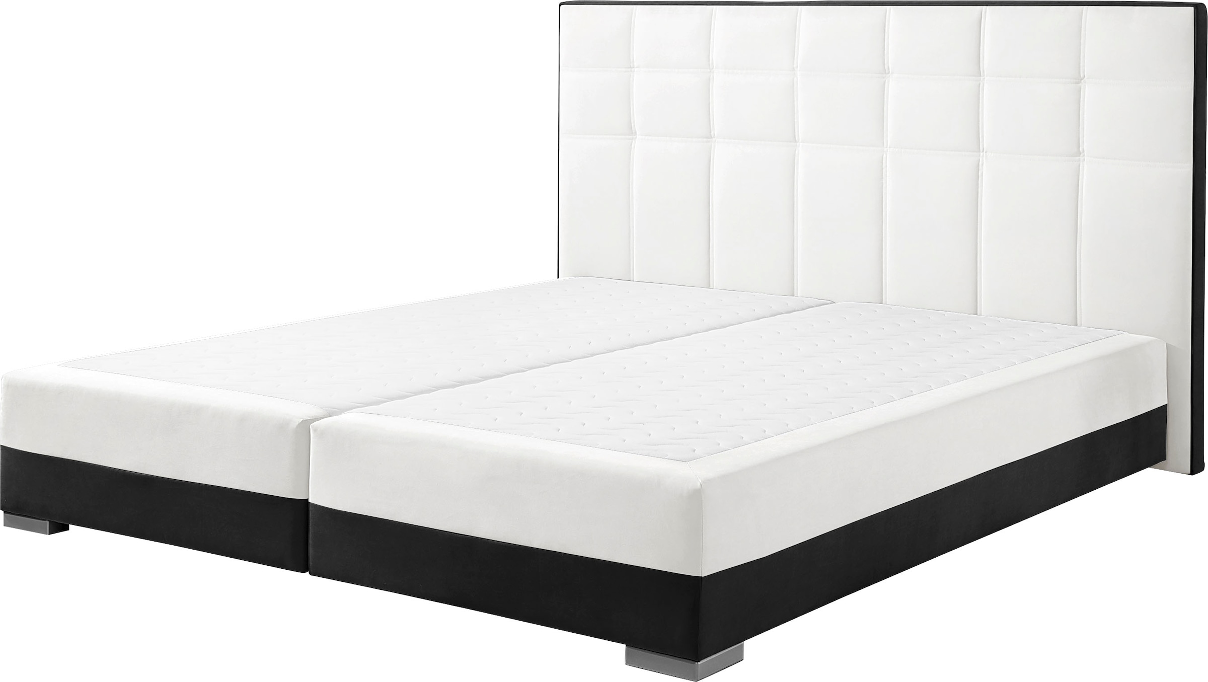 INOSIGN Boxspringbett, inklusive Topper und Wendekissen
