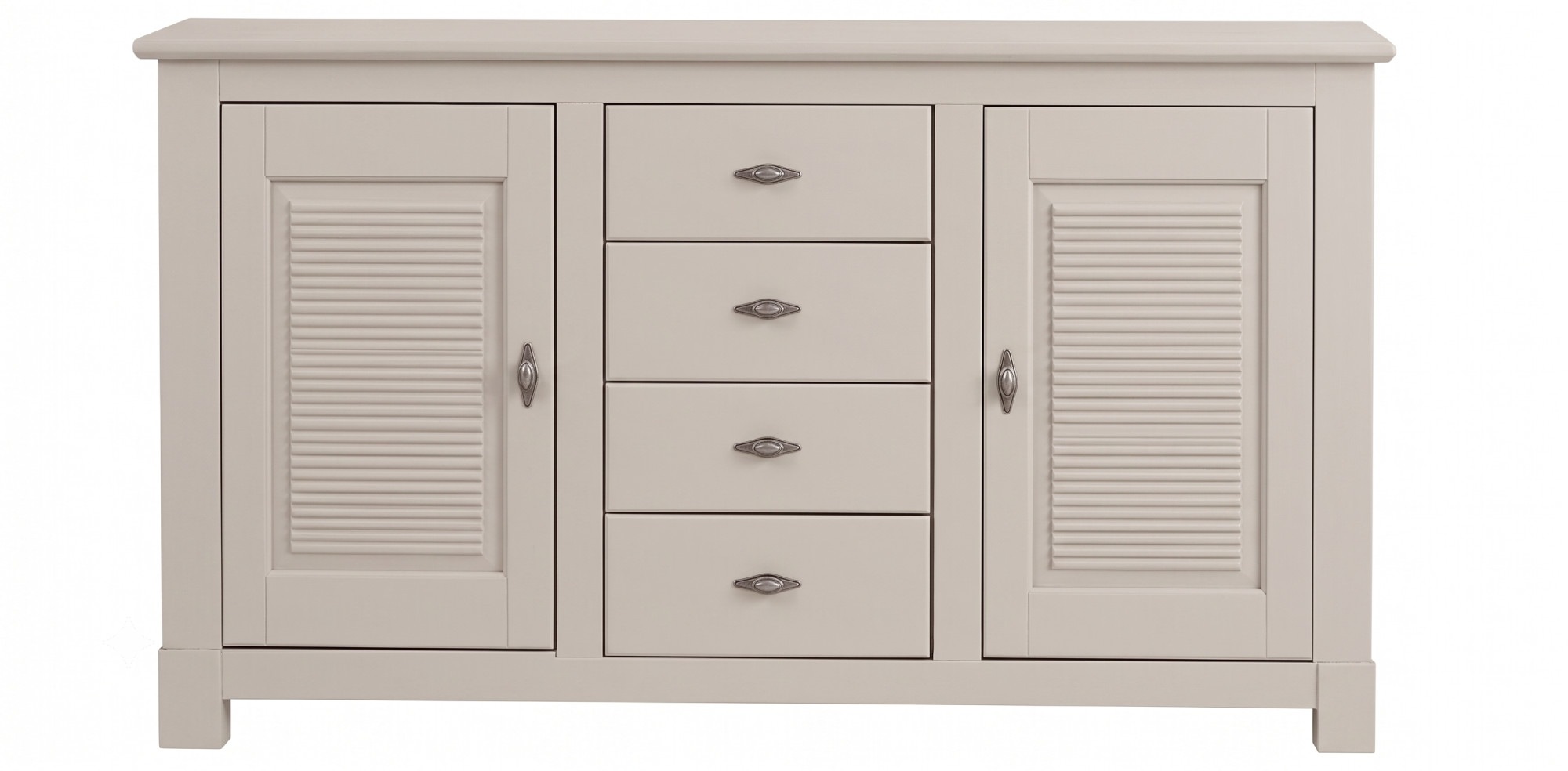 OTTO home Sideboard »Rauna« B/T/H: 150/37/84 cm,  Kommode, FSC®-zertifiziertes Massivholz, Breite 150 cm