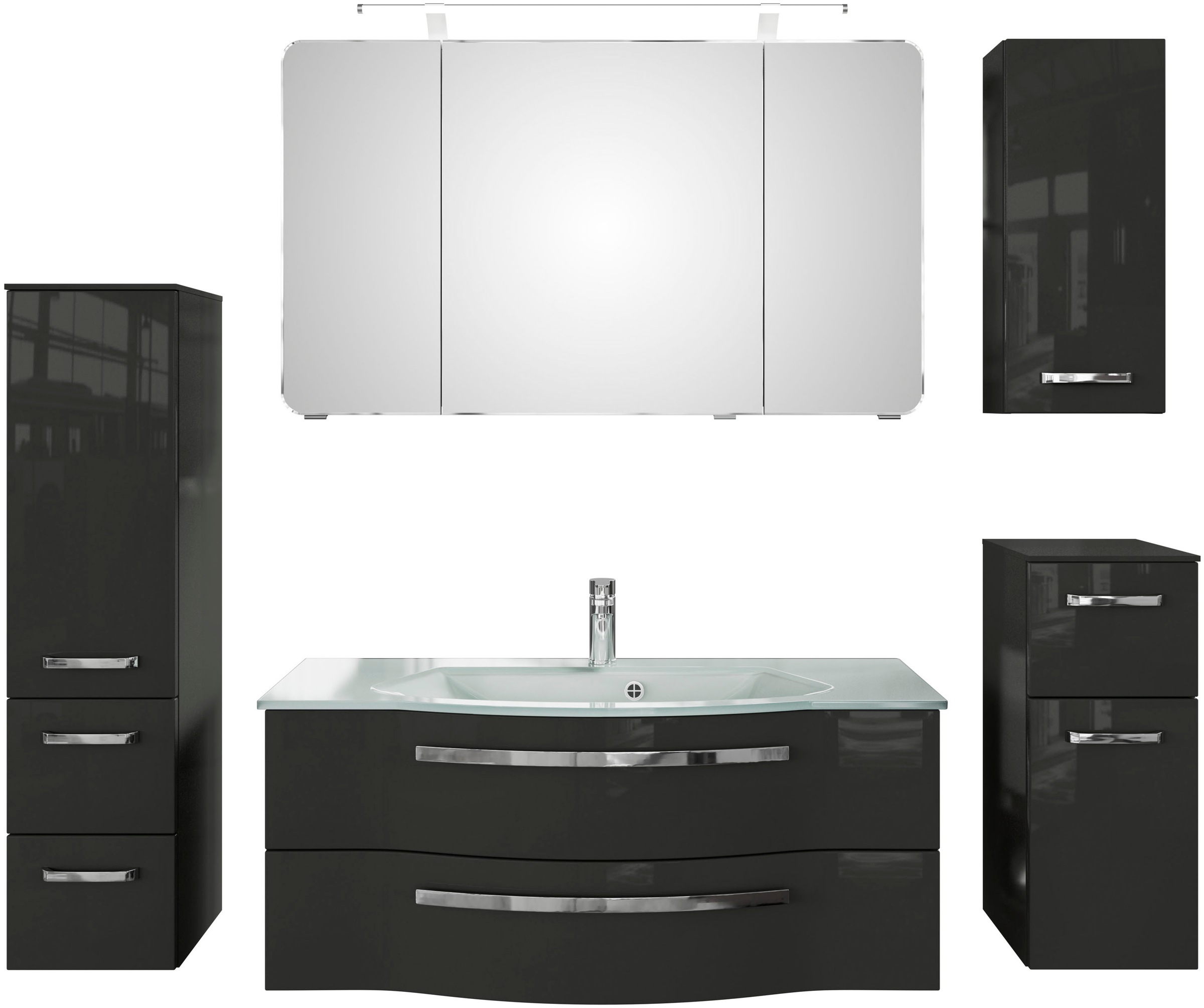 Saphir Badmöbel-Set »Serie 4005«, (Set, 6 St.) günstig online kaufen