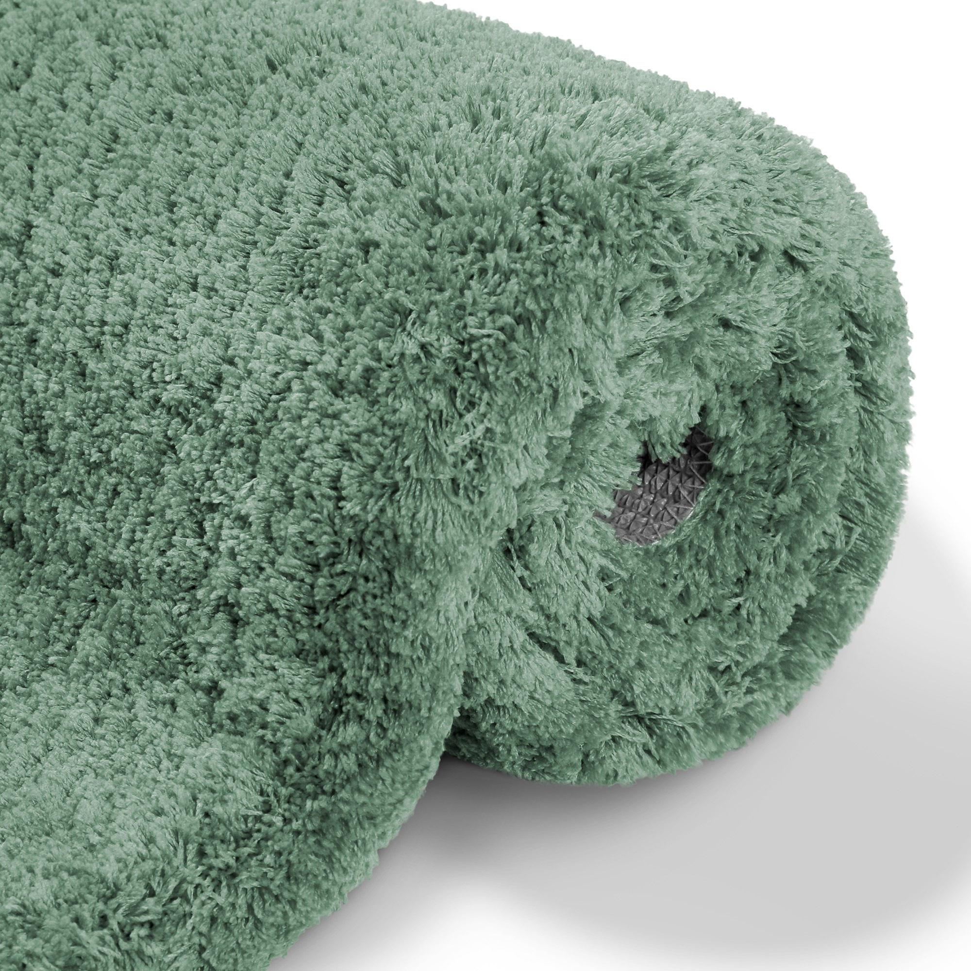 my home Badematte »Kaarin«, rutschhemmend beschichtet, schnell trocknend, Badteppich, getuftet, flauschig, hochflor, große Farbauswahl