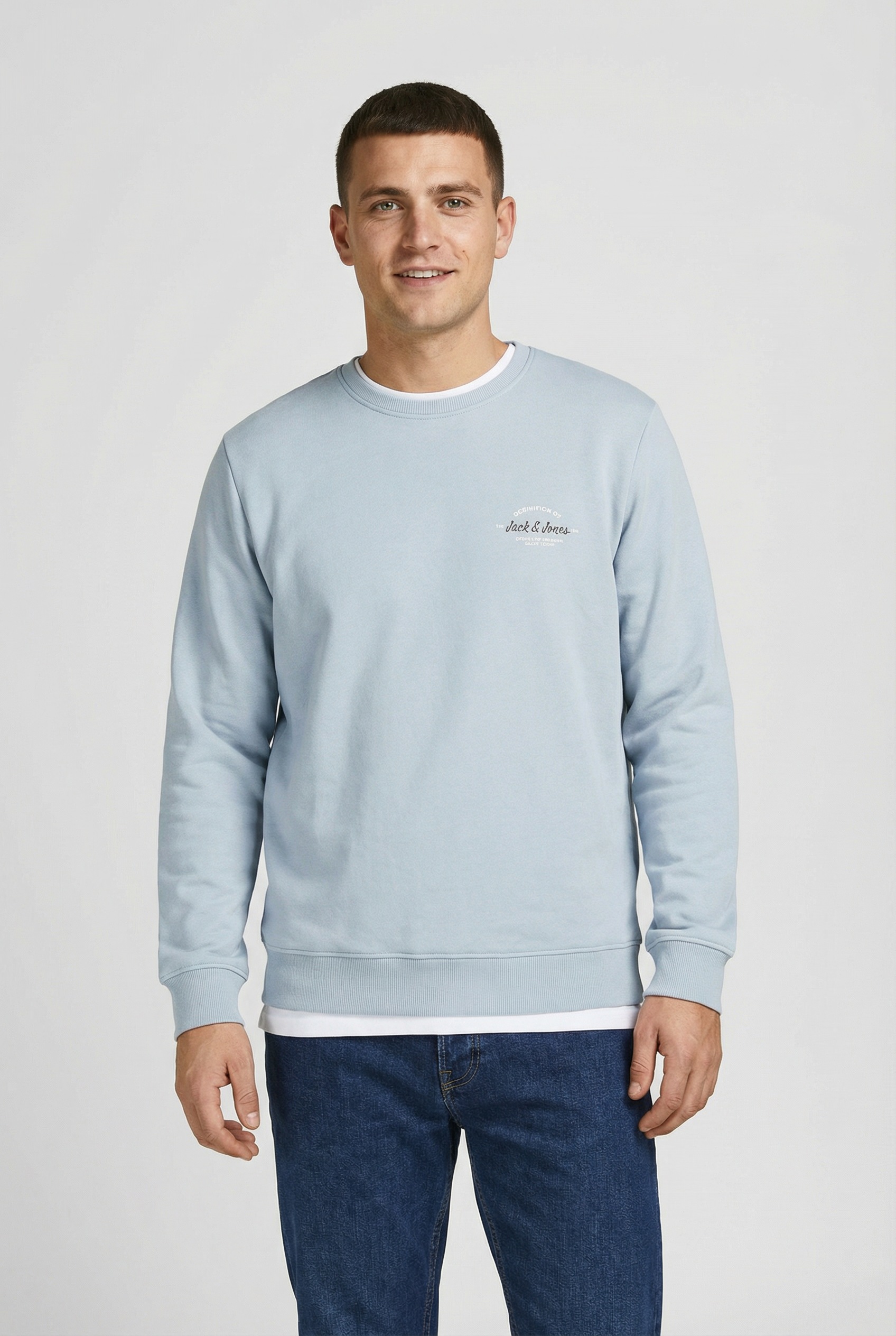 Jack & Jones PlusSize Sweatshirt »JJBRANDON SWEAT CREW NECK PLS«
