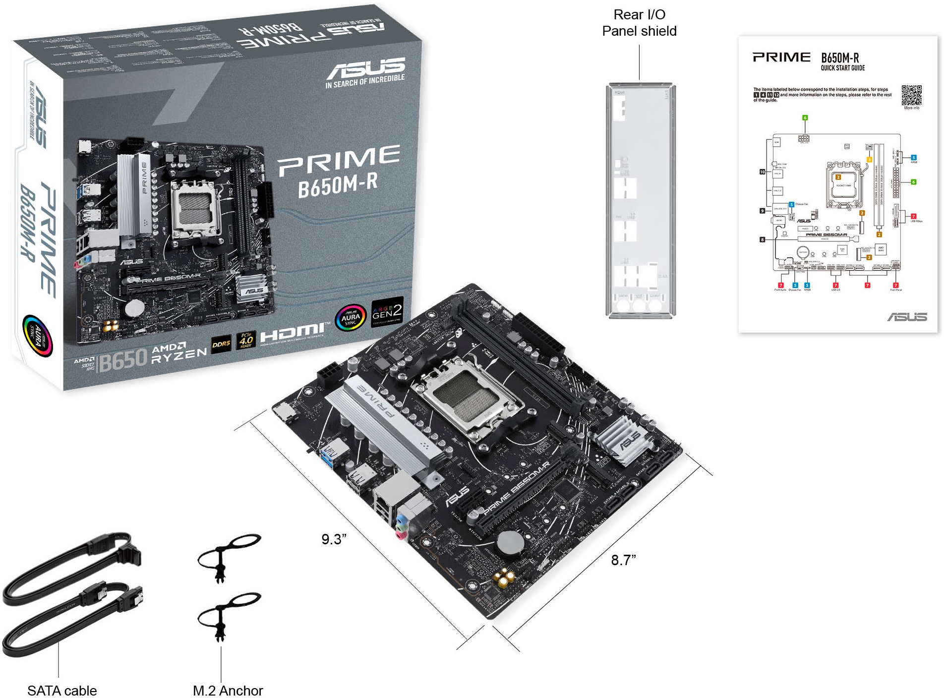 Asus Mainboard »PRIME B650M-R«