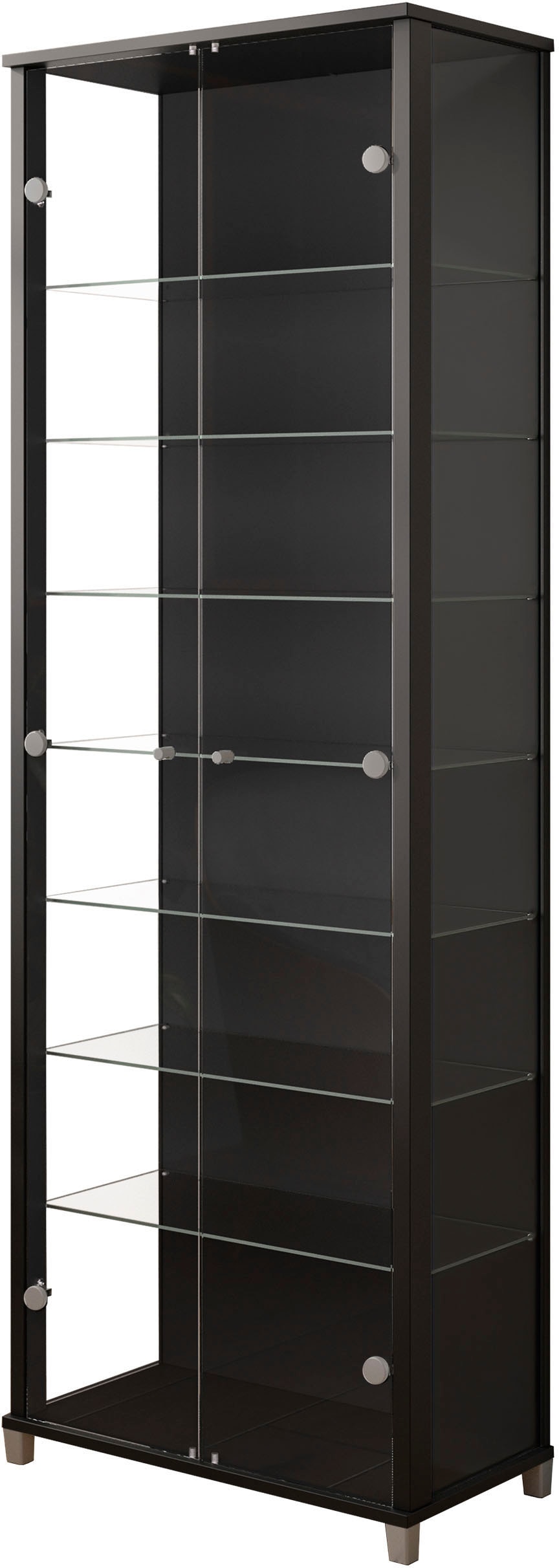 fif möbel Vitrine »Optima«, Standvitrine, 2 Glastüren, 7 Böden, vielseitig, günstig online kaufen