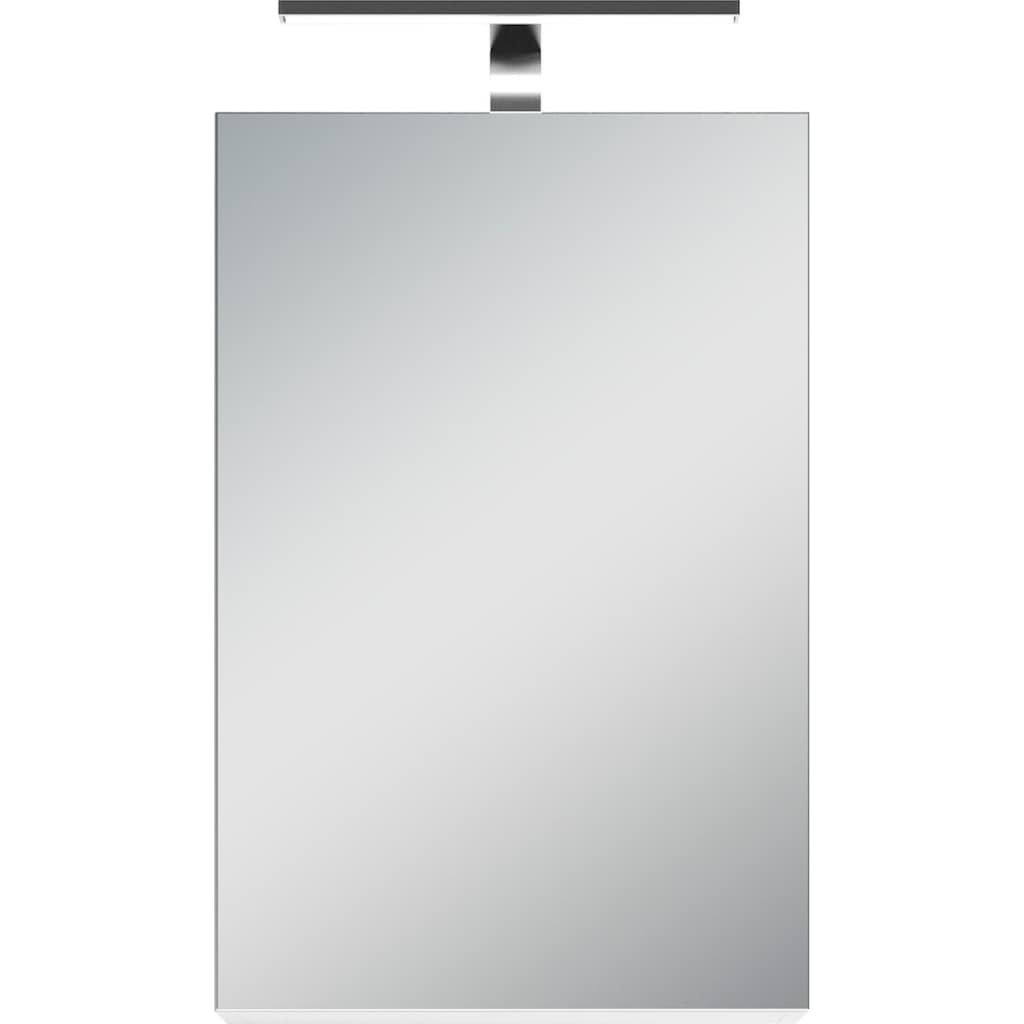 Homexperts Spiegelschrank »Salsa«, Breite 40 cm, mit LED-Beleuchtung & Schalter-/Steckdosenbox