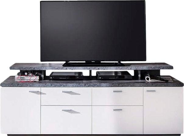 INOSIGN TV-Board "Messina", (1 St.), TV-Lowboard mit Türen, Schubladen & Fä günstig online kaufen