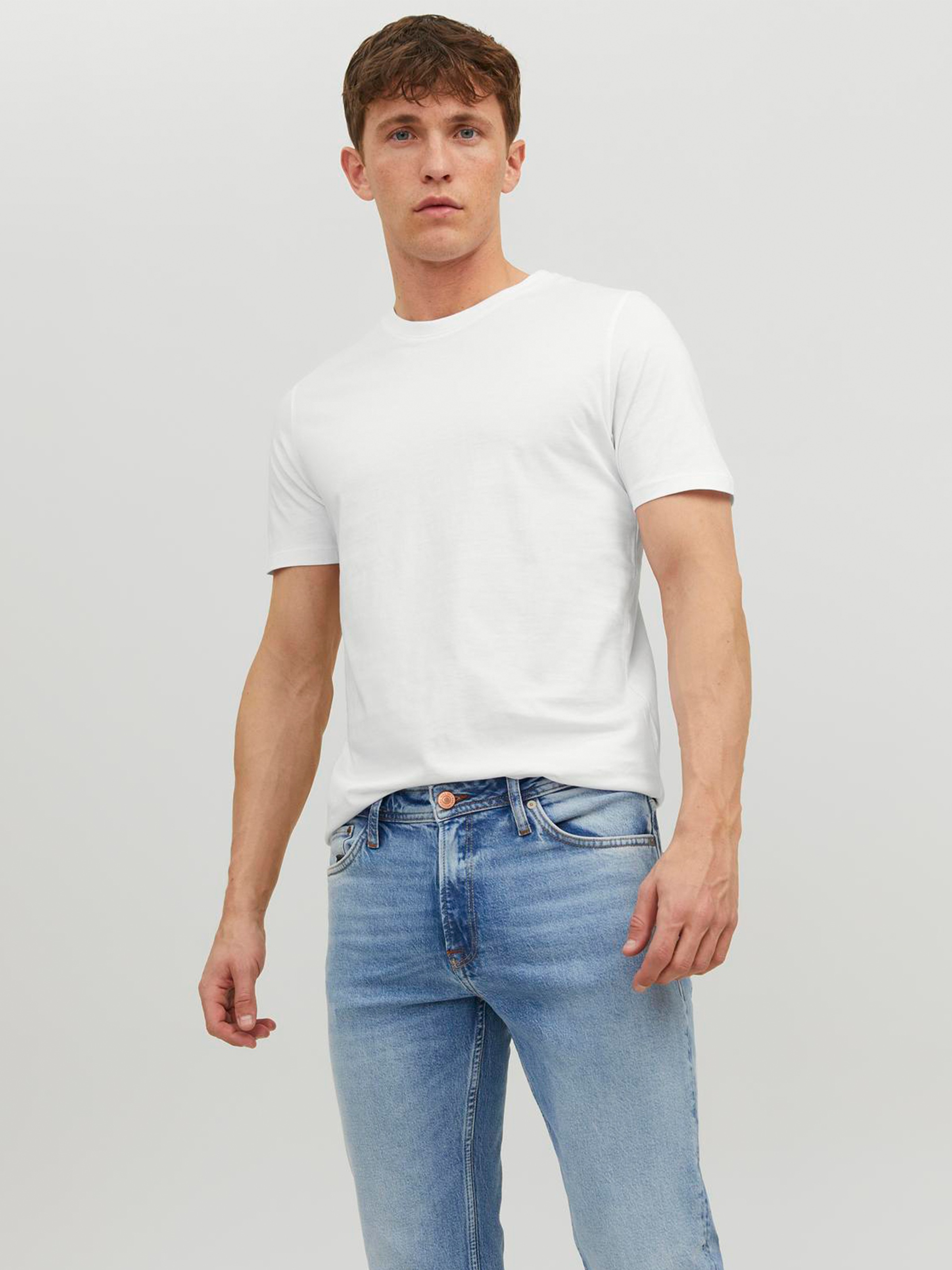 Jack & Jones Rundhalsshirt »JJEORGANIC BASIC TEE SS O-NECK NOOS«