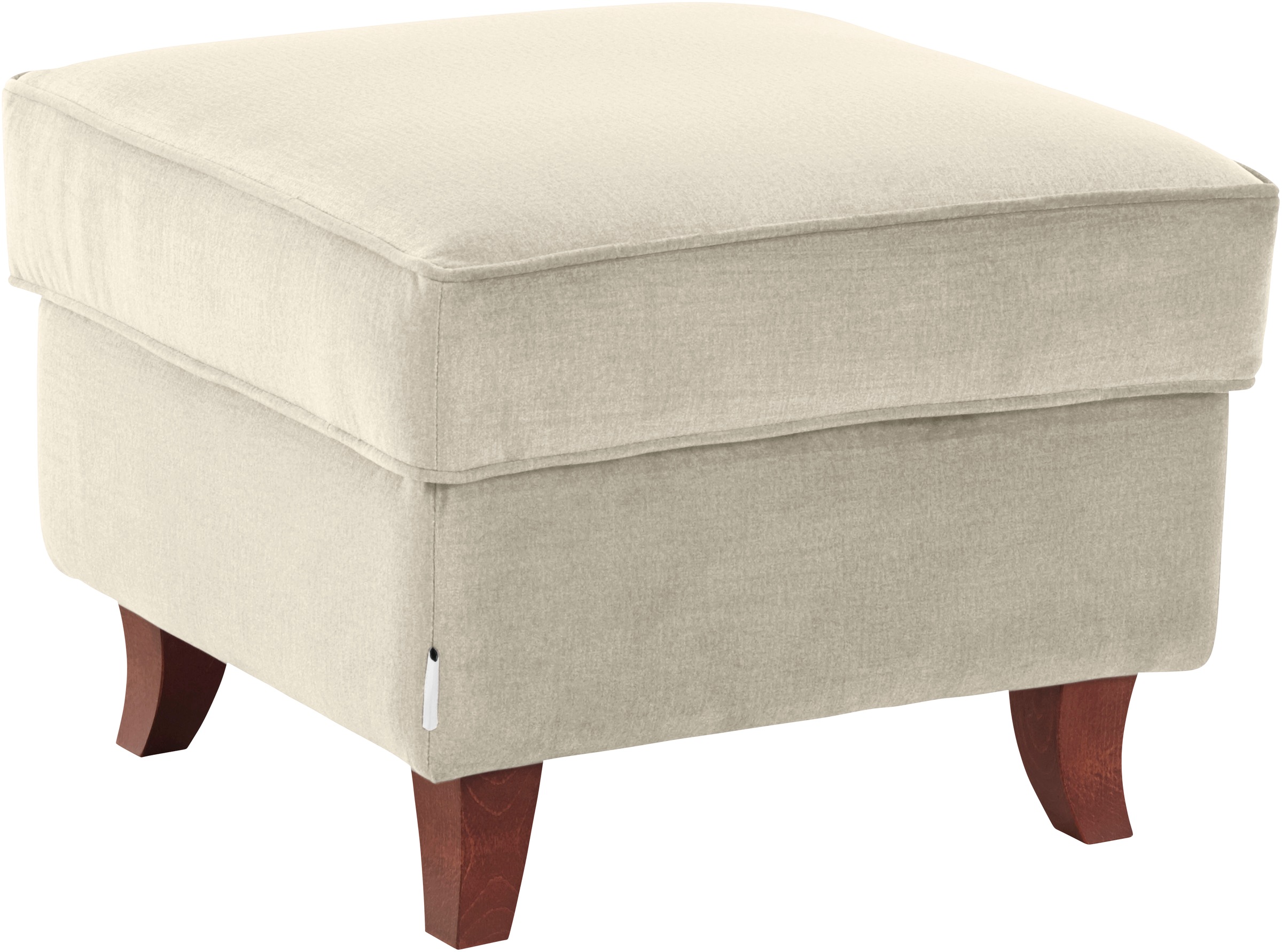Home affaire Polsterhocker »Reims« echte Chesterfield-Knopfheftung, Samtoptik mich changierender Optik