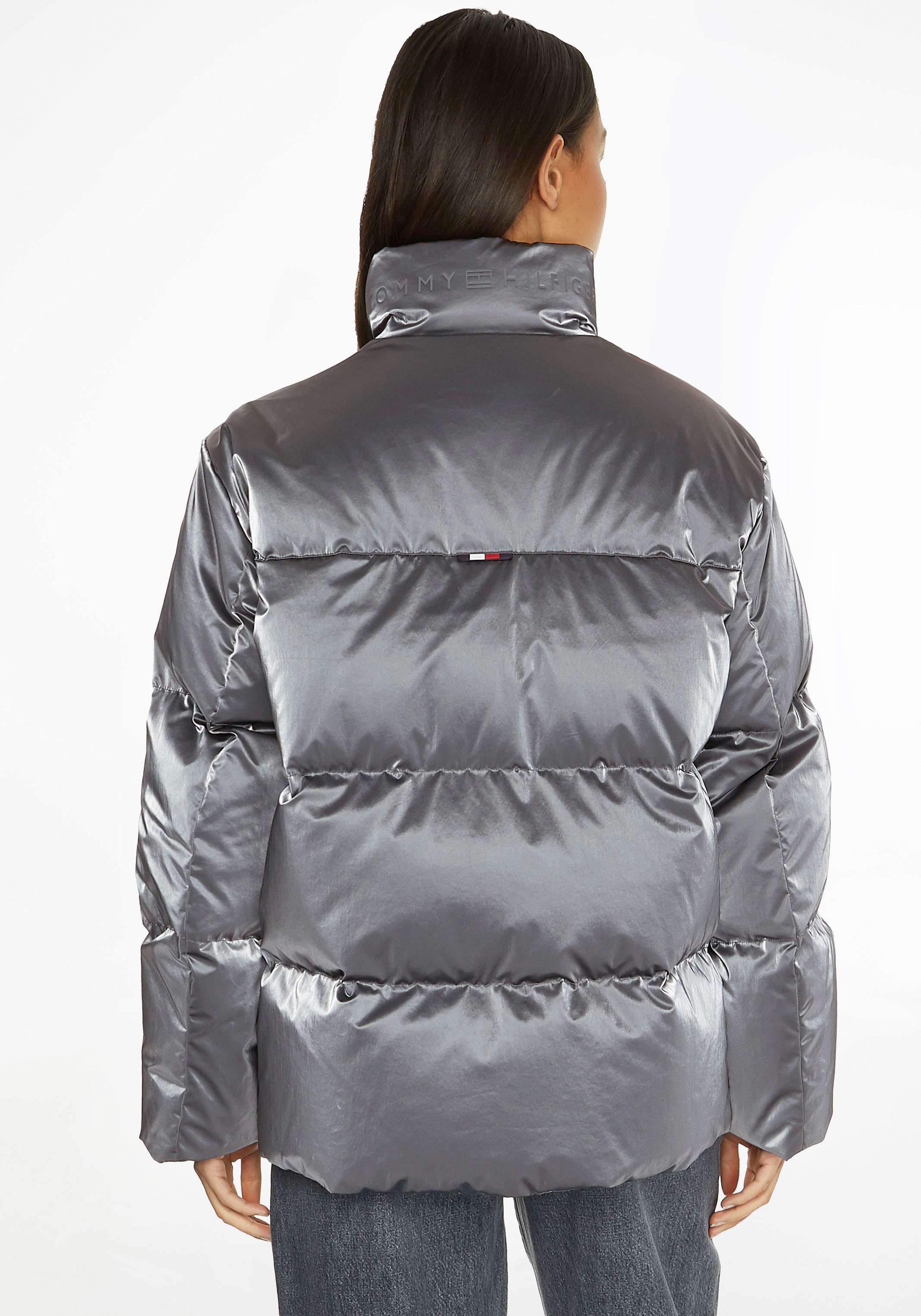 Tommy Hilfiger Steppjacke »METALLIC DOWN PUFFER JKT«, mit 
