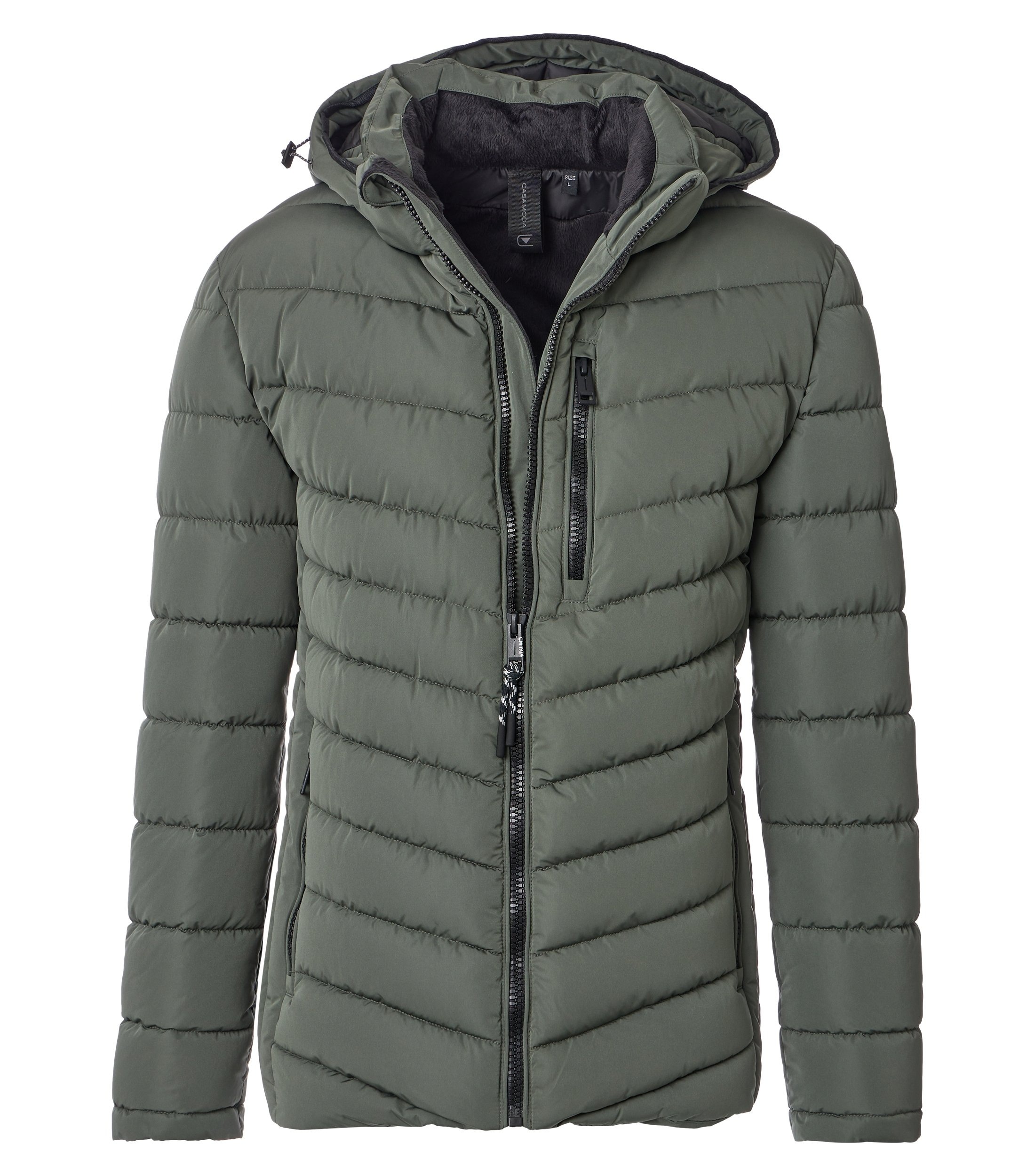 CASAMODA Steppjacke mit Kapuze Winterjacke mit Kapuze