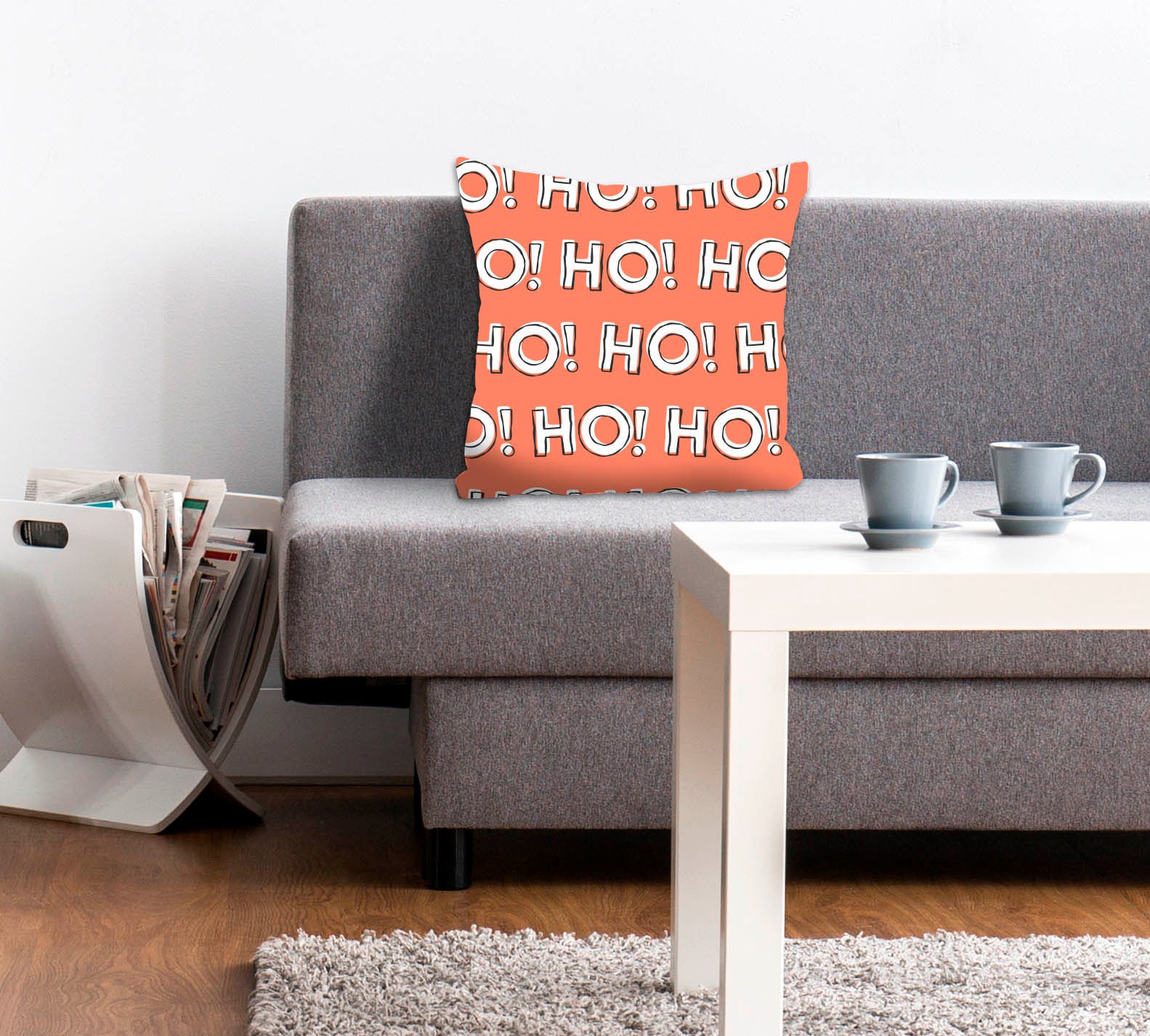 queence Dekokissen »HO! HO! HO!«, Kissenhülle,Ho Ho Ho,Weihnachten,Festlich günstig online kaufen