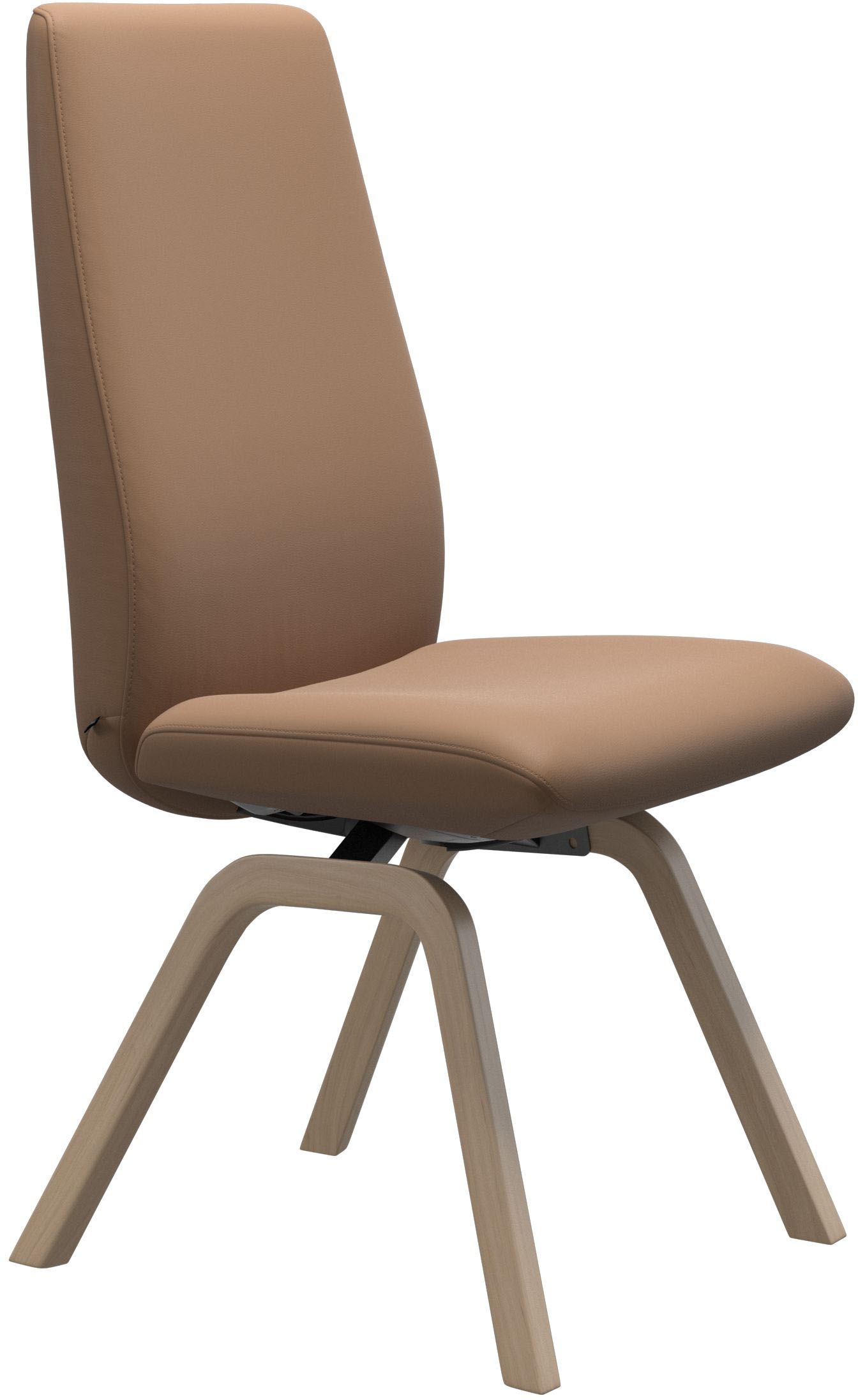 Stressless® Polsterstuhl »Laurel«, Leder BATICK, High Back, Größe L, mit schräggestellten Beinen in Eiche gekalkt