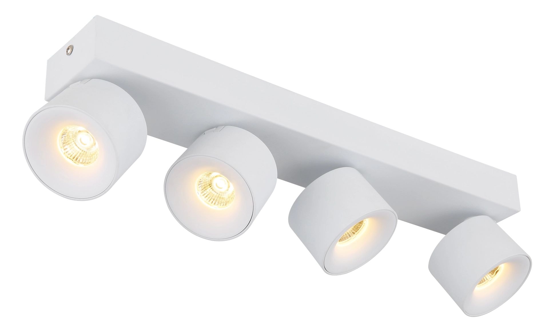 GLOBO LIGHTING LED Deckenstrahler »RAE«, 4 flammig, Leuchtmittel LED-Modul | LED fest integriert, mit schwenkbare und runde -zylindrischen LED-Strahlern