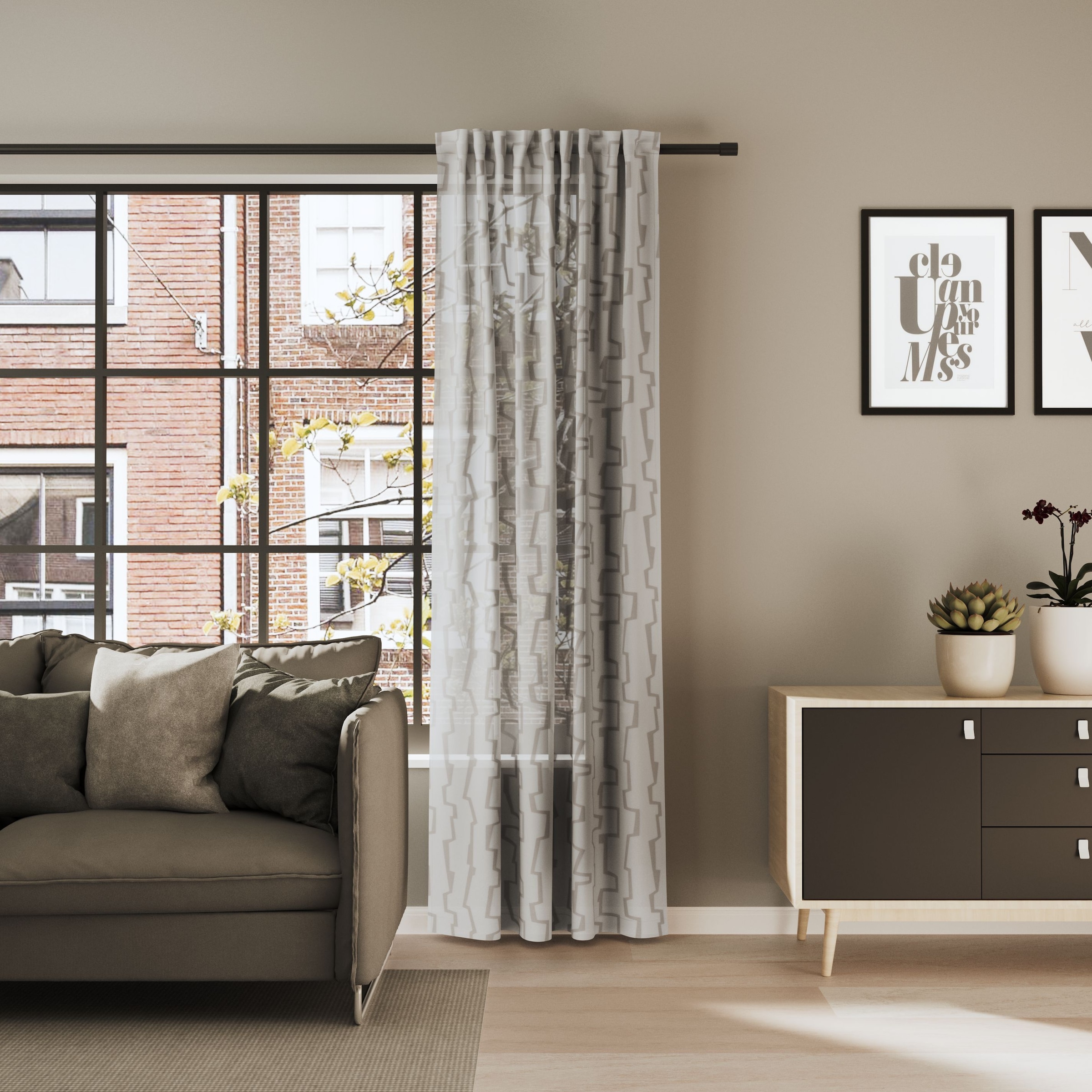 Neutex for you! Vorhang »CARARO« Multifunktionsband 1 Stk. tlg. günstig online kaufen