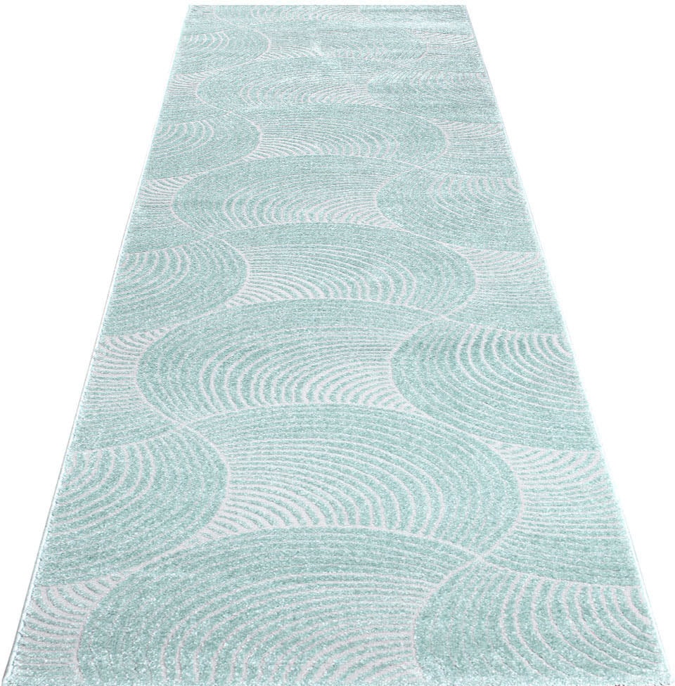 Carpet City Läufer »Friseé-Teppich FANCY 647«, rechteckig, Kurzflor,3D-Opti günstig online kaufen
