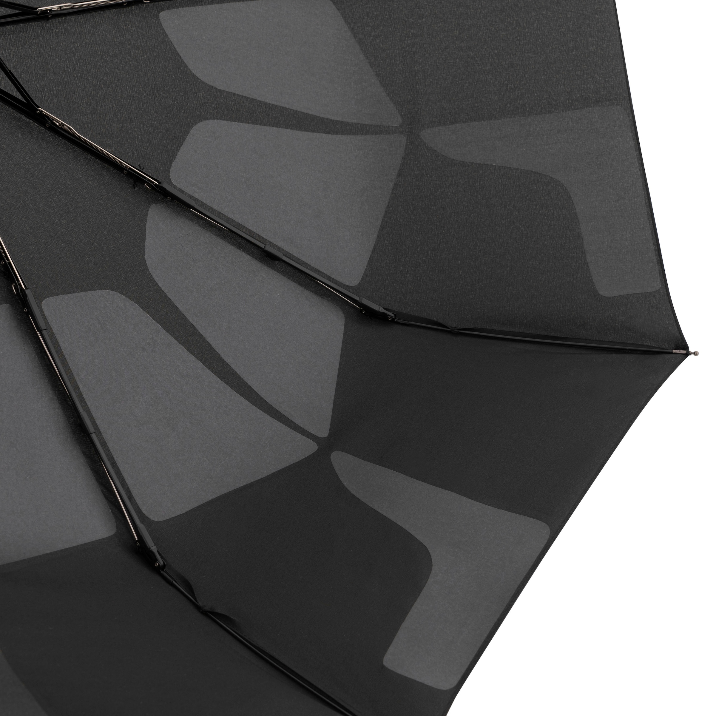 fold »Smart doppler® kaufen Taschenregenschirm black« uni,