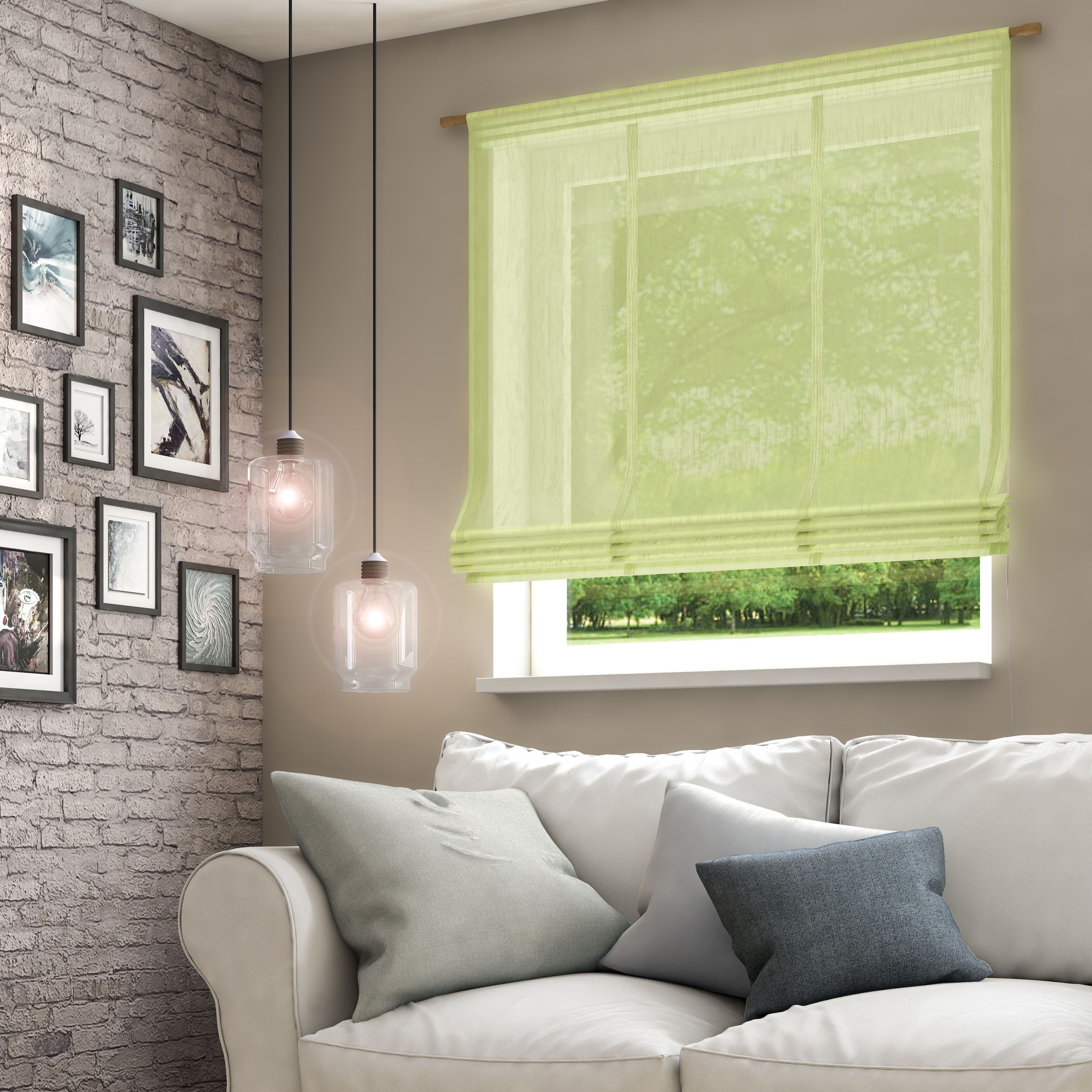Neutex for you! Raffrollo »Libre-ECO«, mit Stangendurchzug, freihängend günstig online kaufen