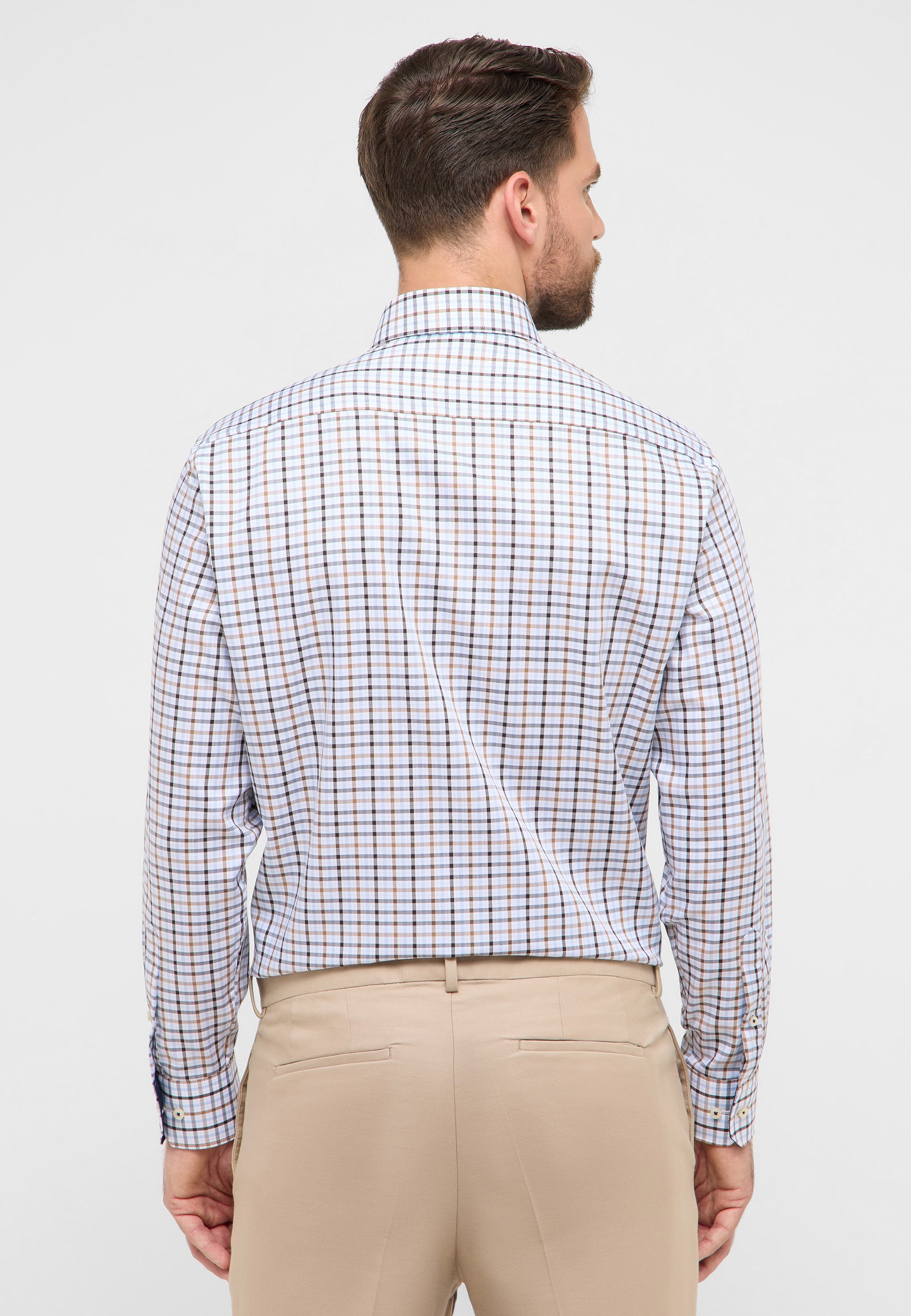 Eterna Langarmhemd »COMFORT FIT« NON IRON (bügelfrei)