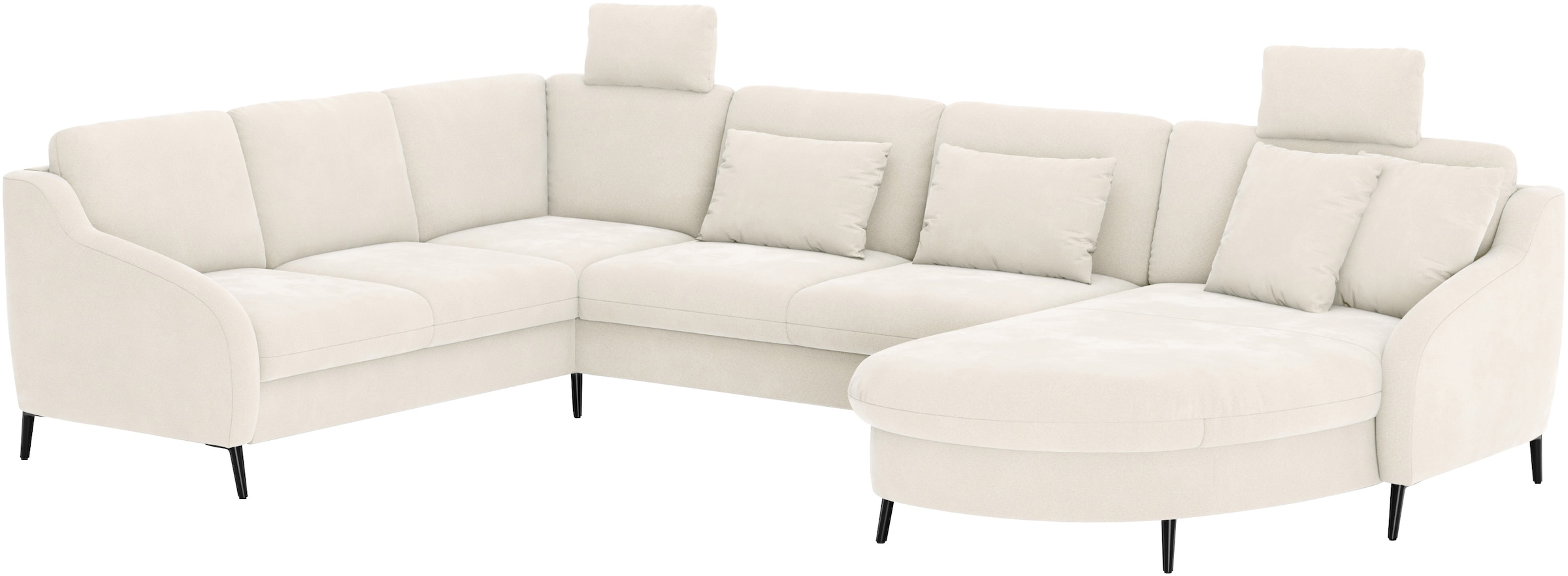 sit&more Wohnlandschaft »Soul U-Form«, wahlweise mit Bettfunktion und Schubkasten